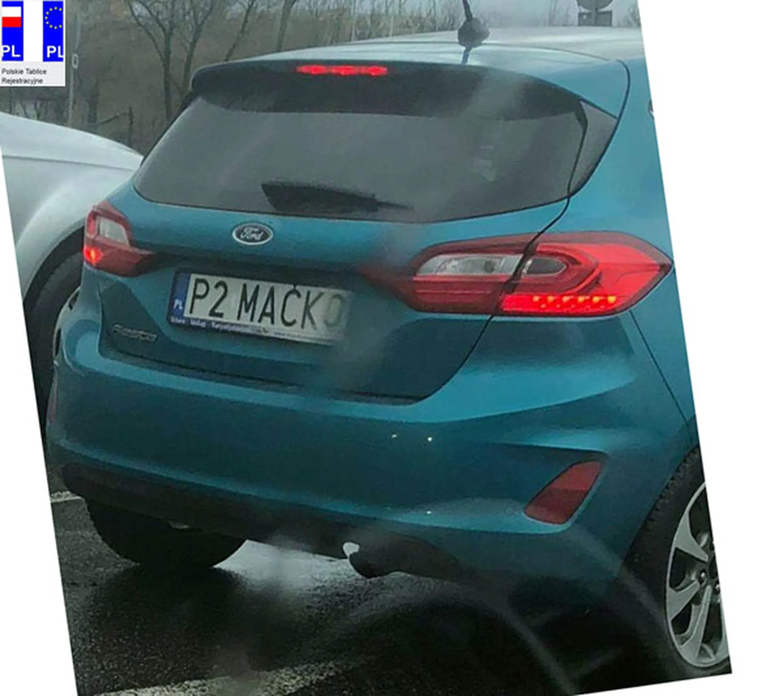 Fajny numer, blacha P2 MACKO