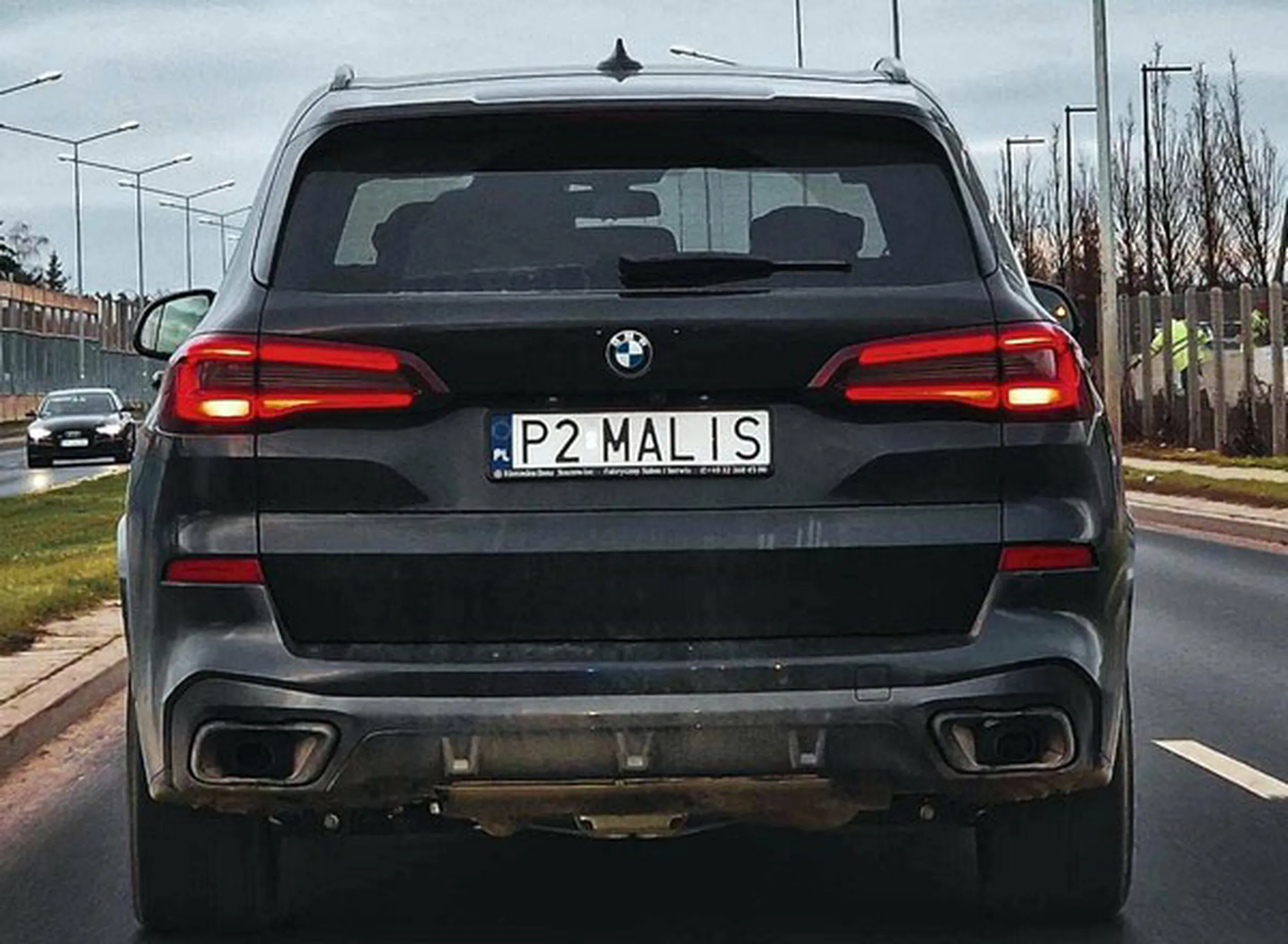 Fajny numer, blacha P2 MALIS