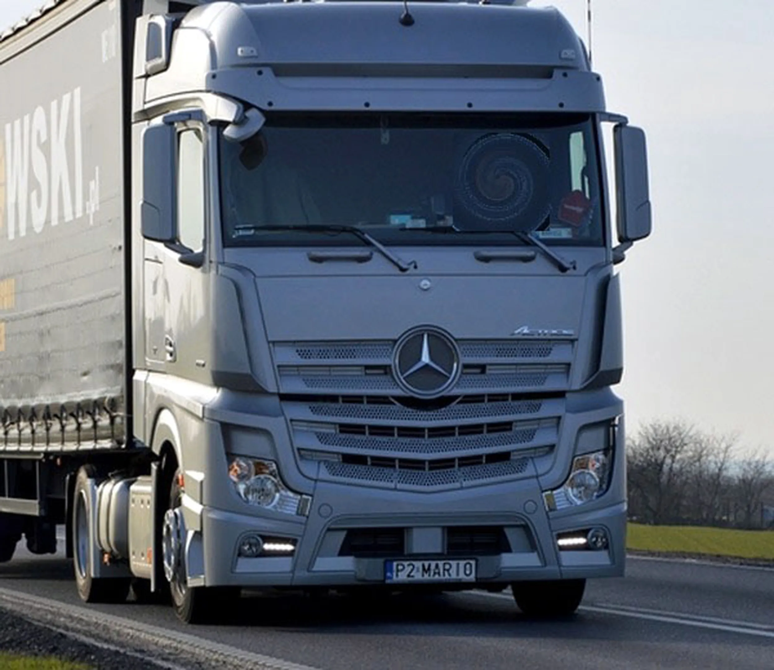 Fajny numer, blacha P2 MARI0