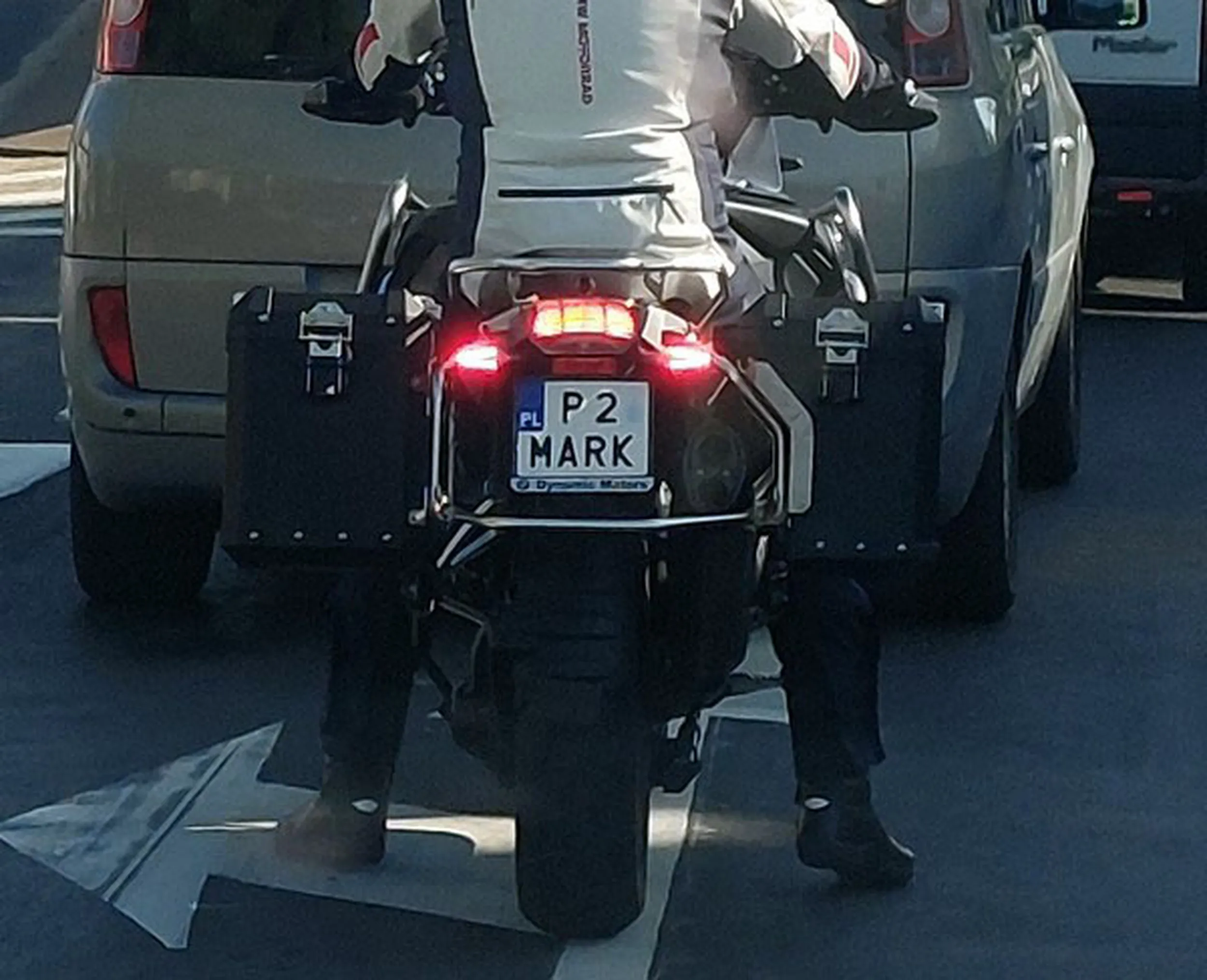 Fajny numer, blacha P2 MARK