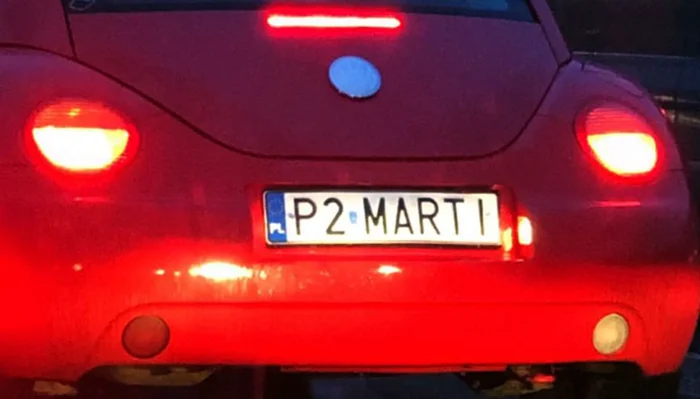Fajny numer, blacha P2 MARTI