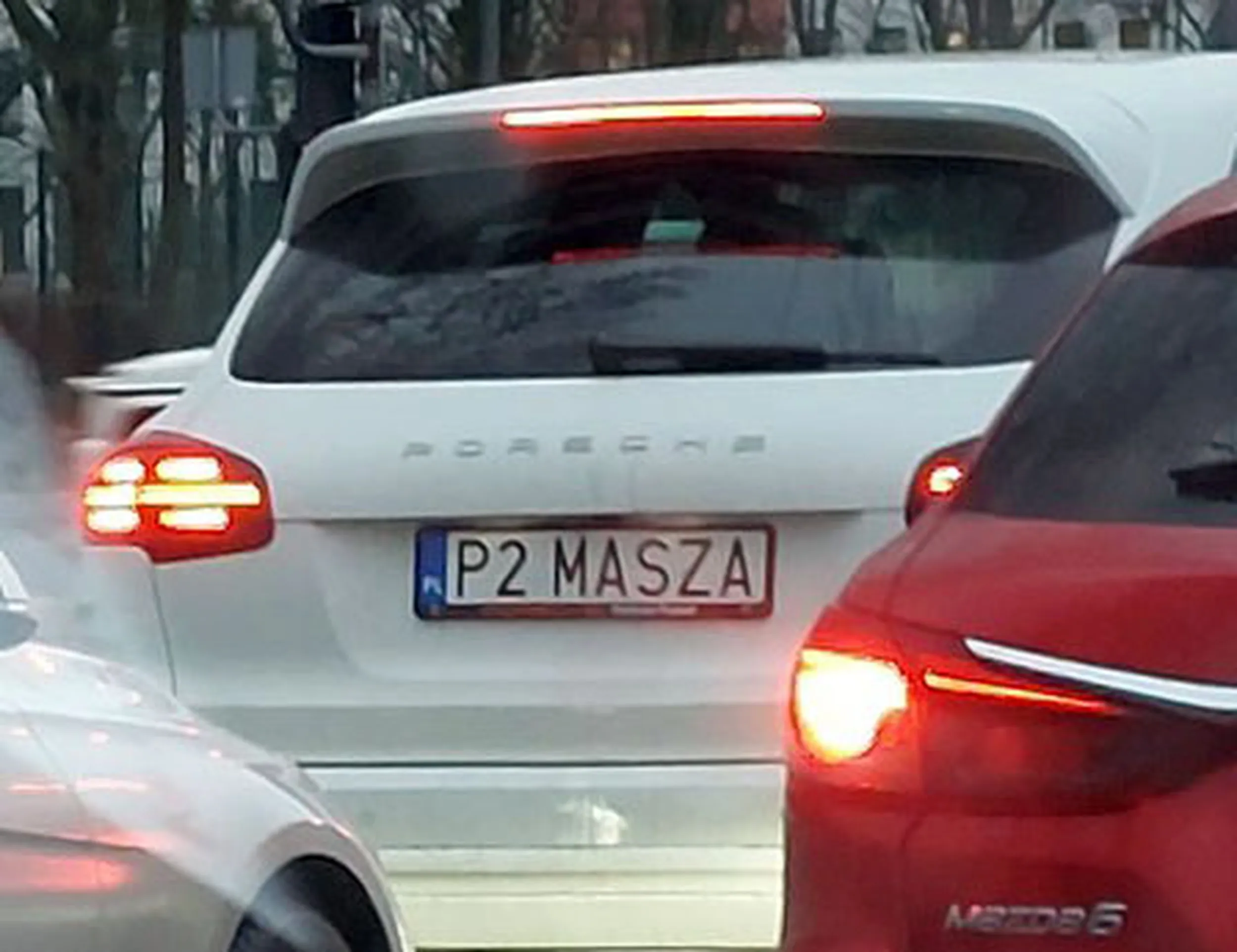 Fajny numer, blacha P2 MASZA