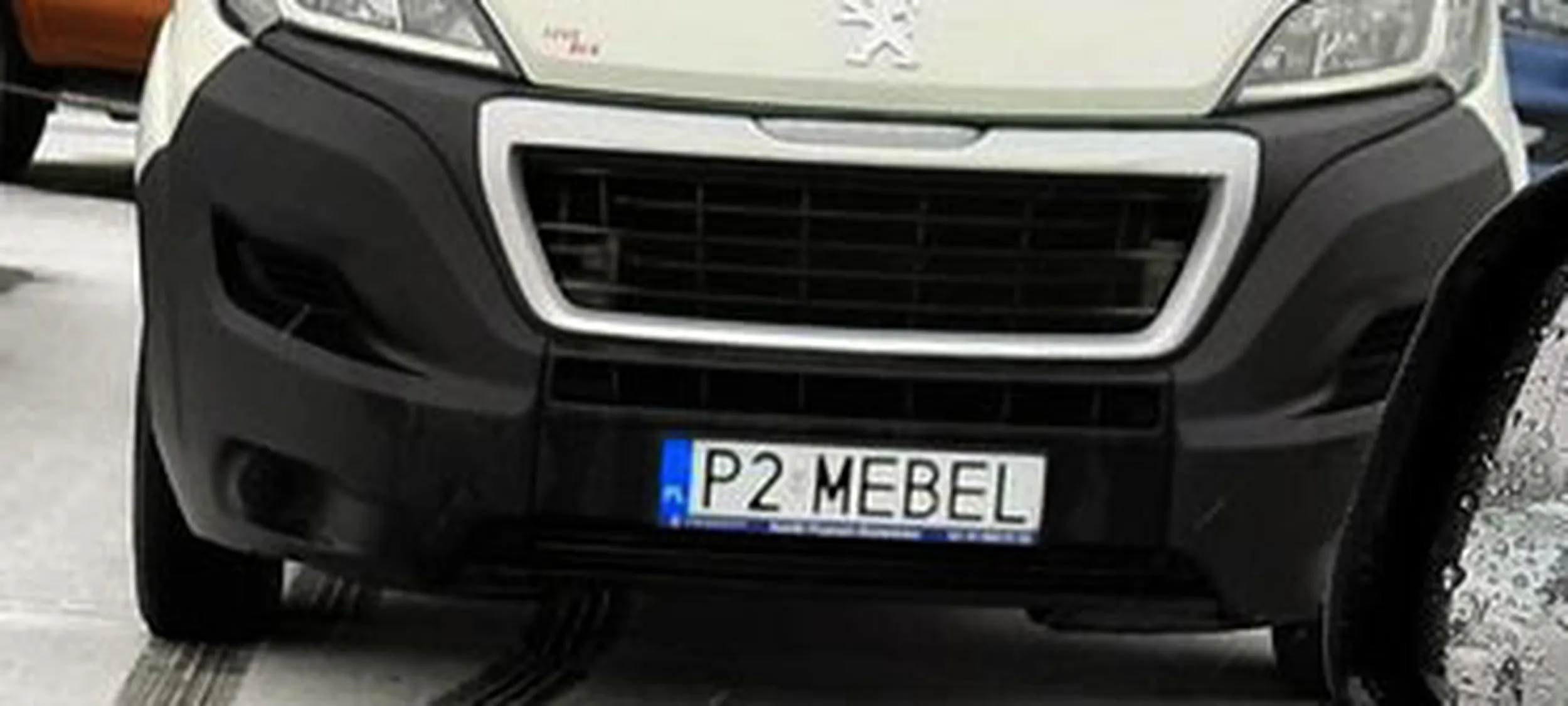Fajny numer, blacha P2 MEBEL