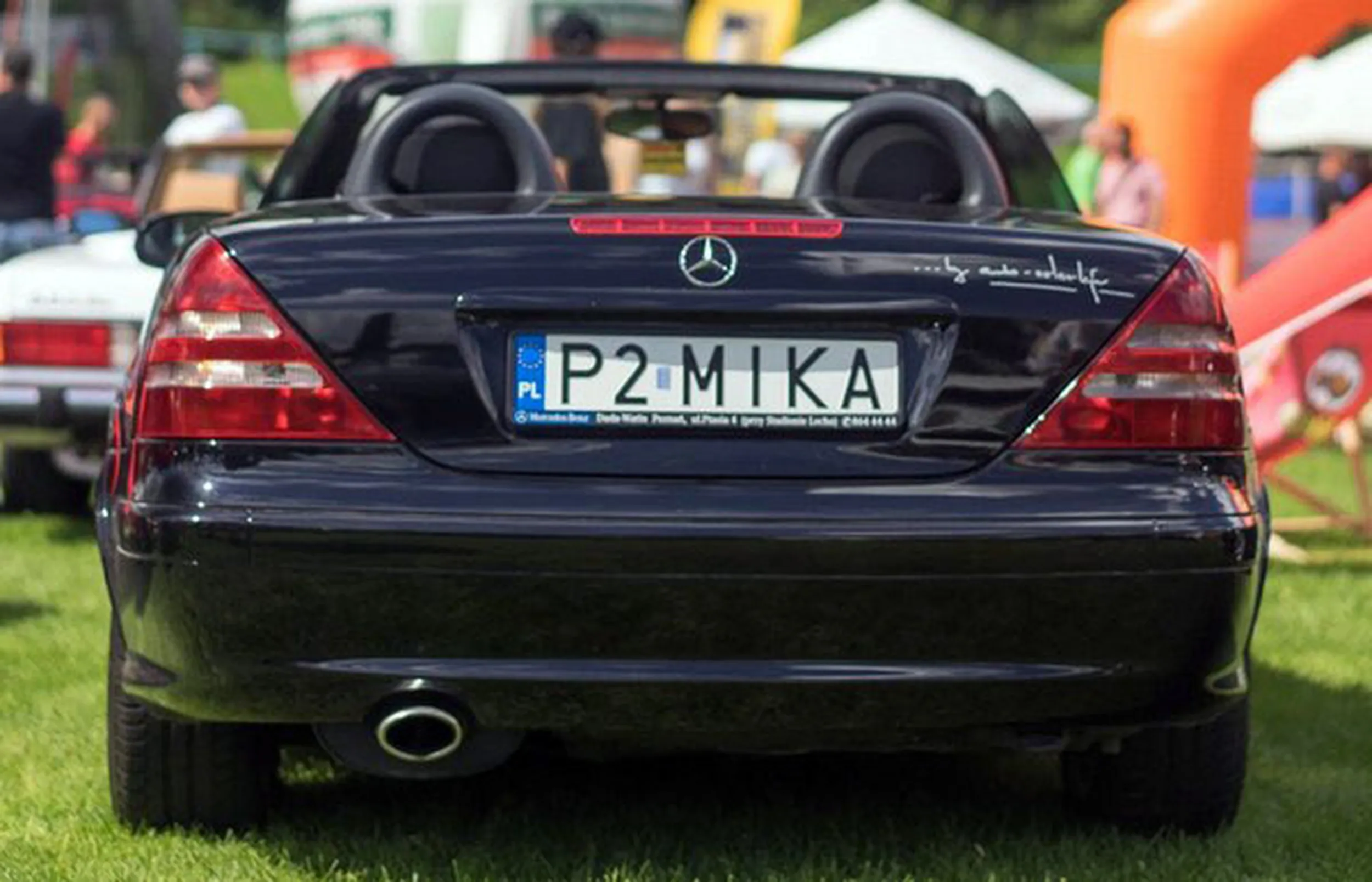 Fajny numer, blacha P2 MIKA