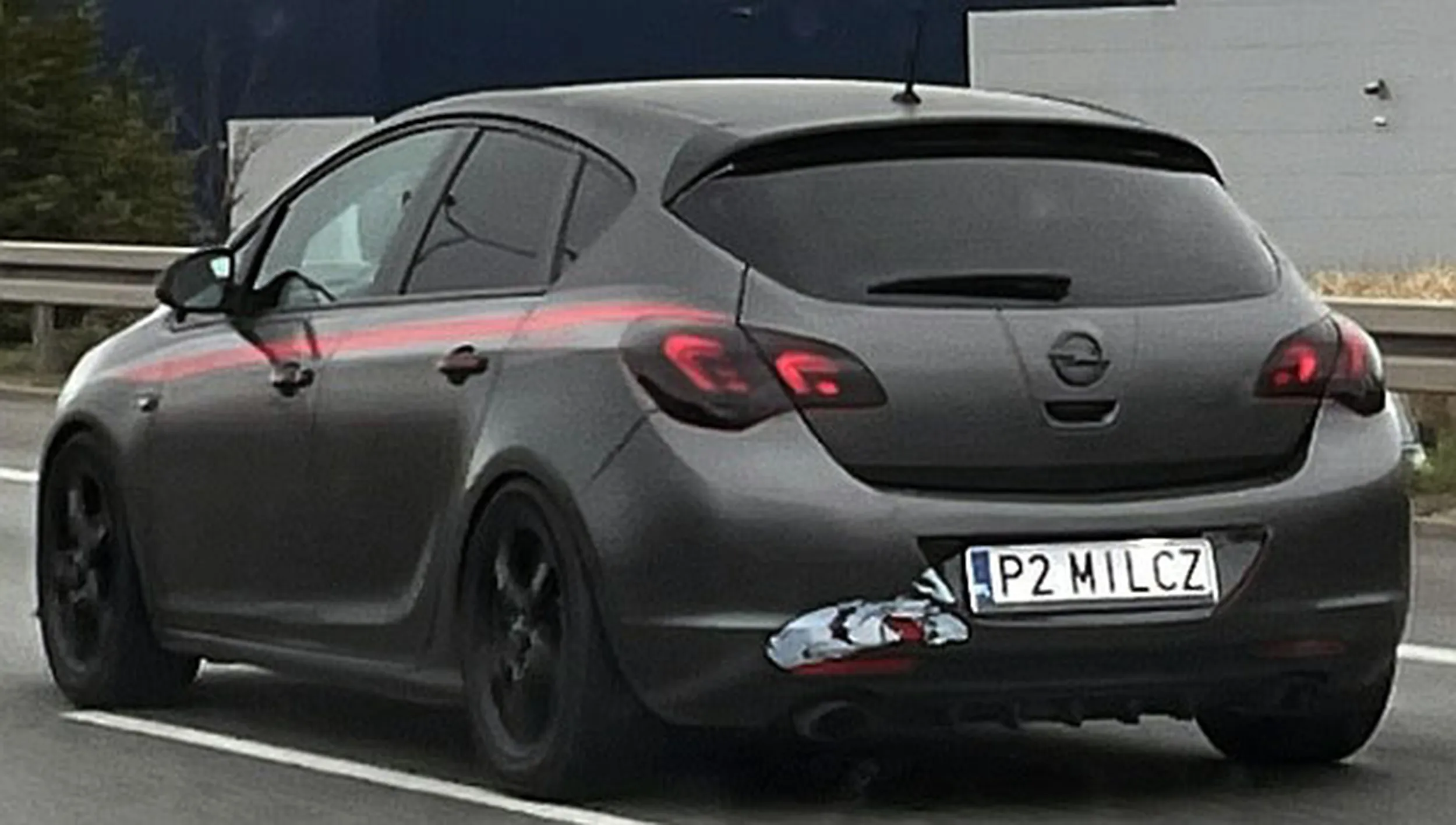 Fajny numer, blacha P2 MILCZ