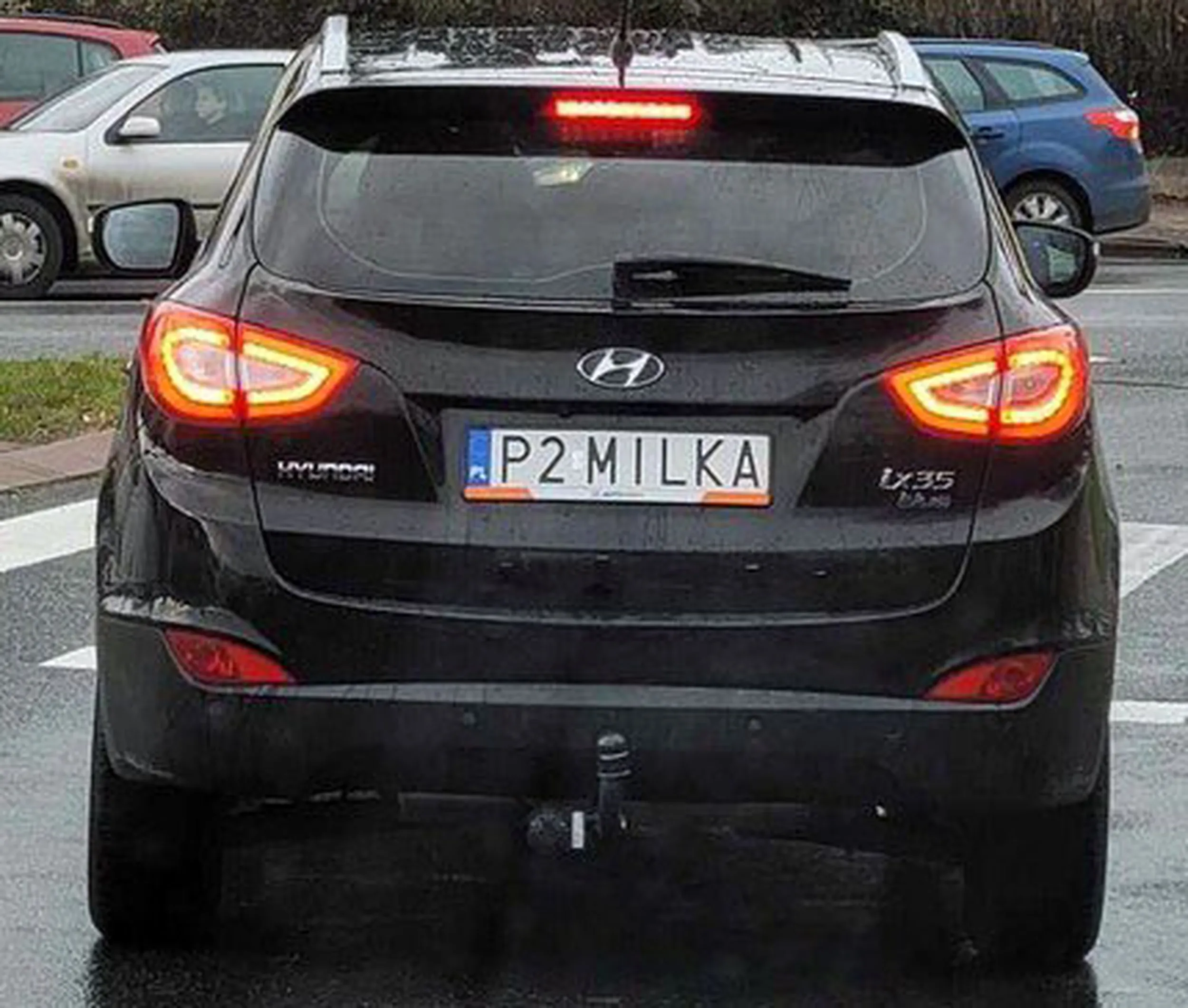 Fajny numer, blacha P2 MILKA