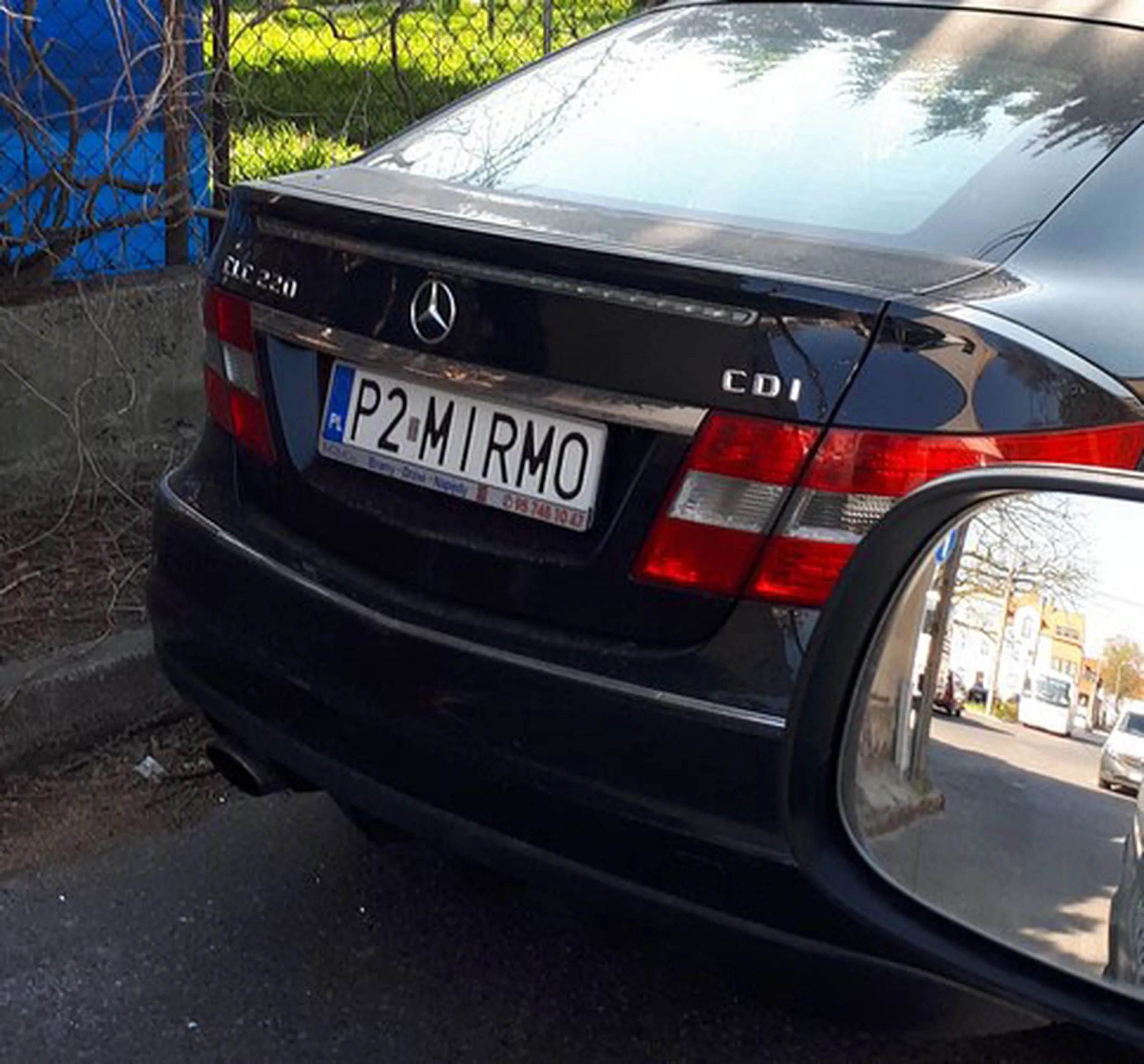 Fajny numer, blacha P2 MIRMO