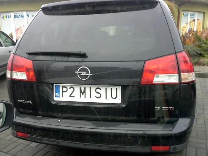 Fajny numer, blacha P2 MISIU