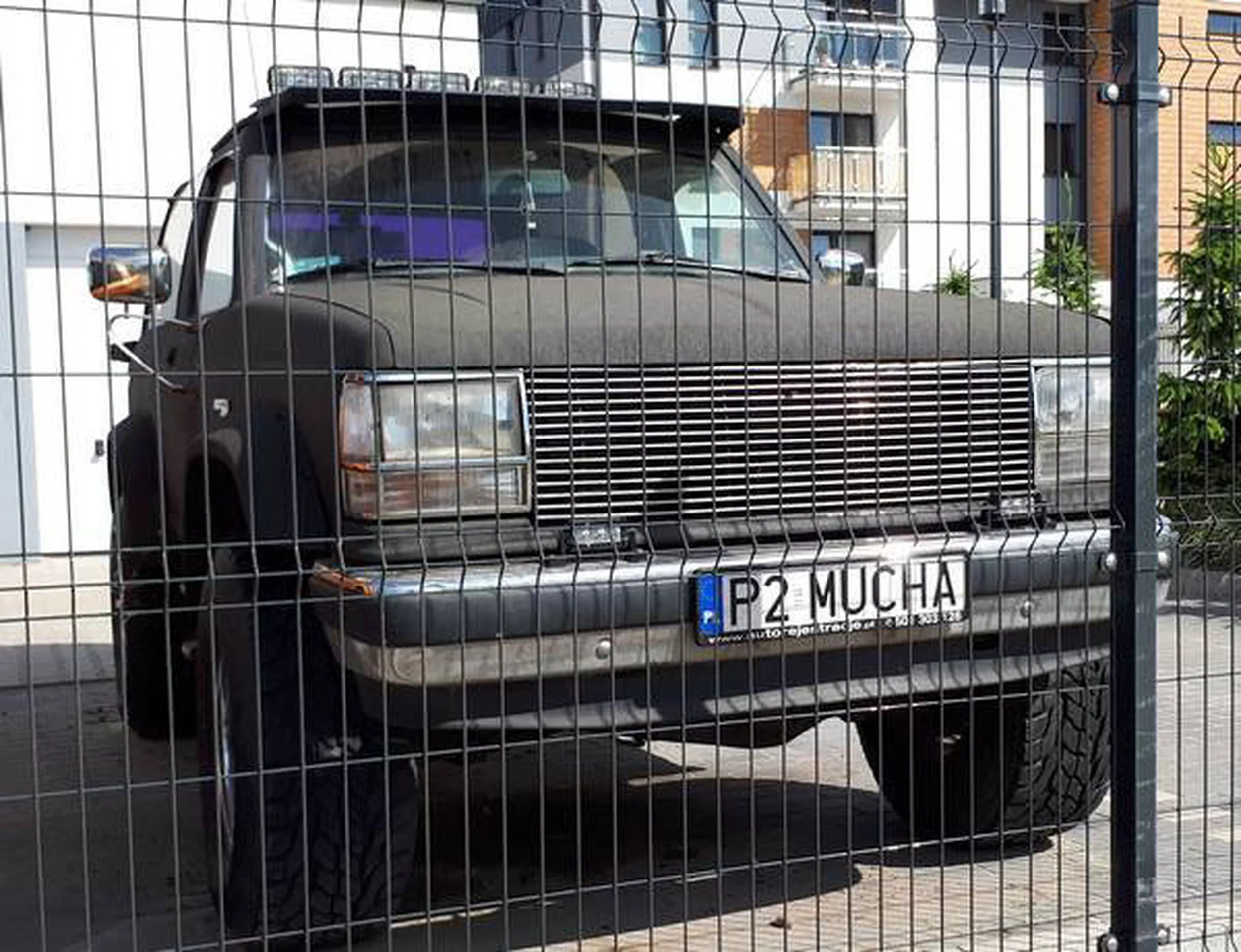 Fajny numer, blacha P2 MUCHA