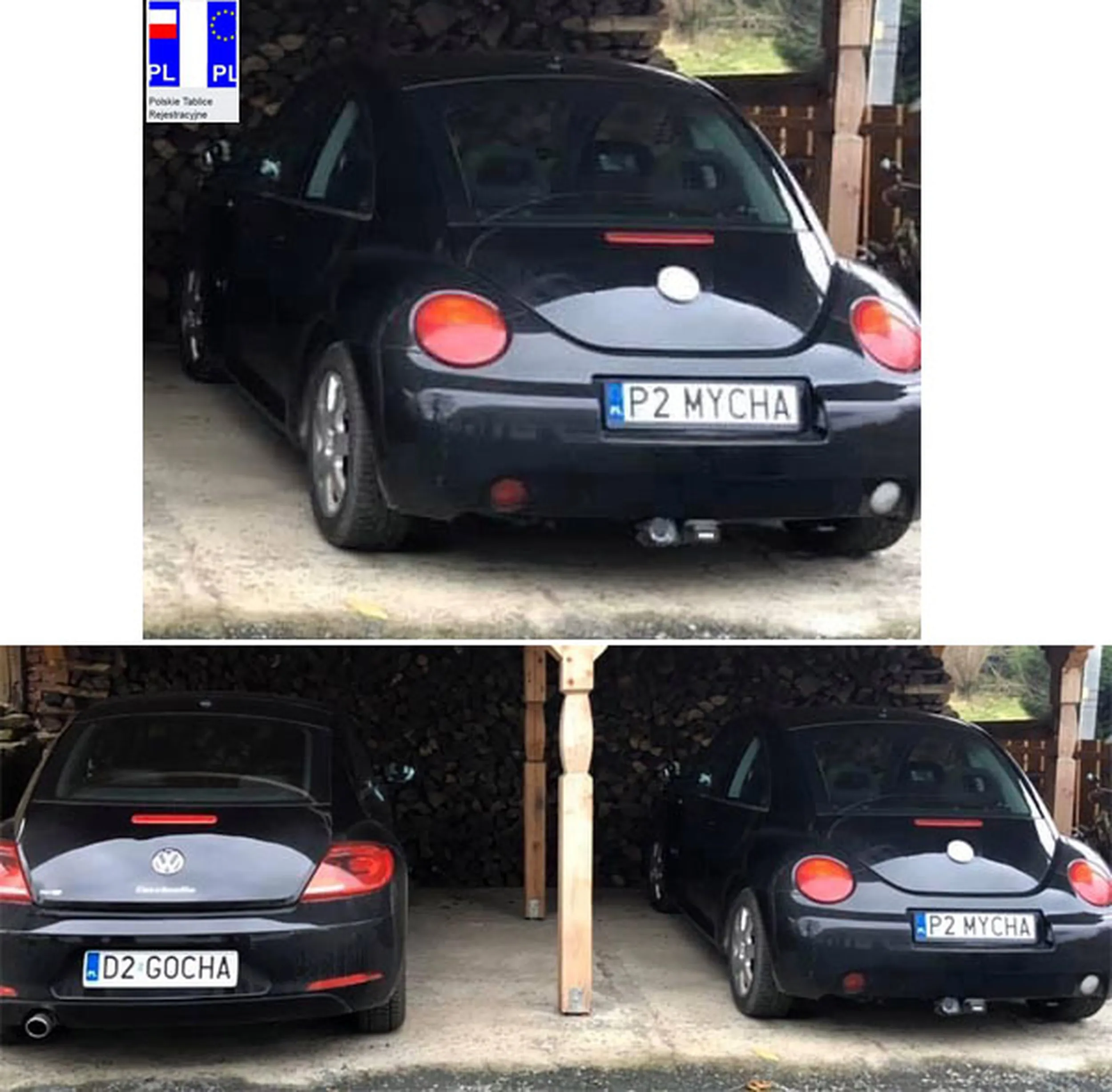 Fajny numer, blacha P2 MYCHA