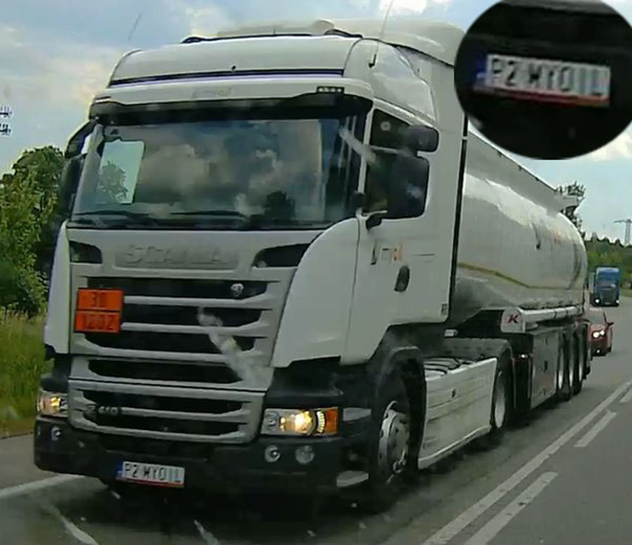 Fajny numer, blacha P2 MYOIL