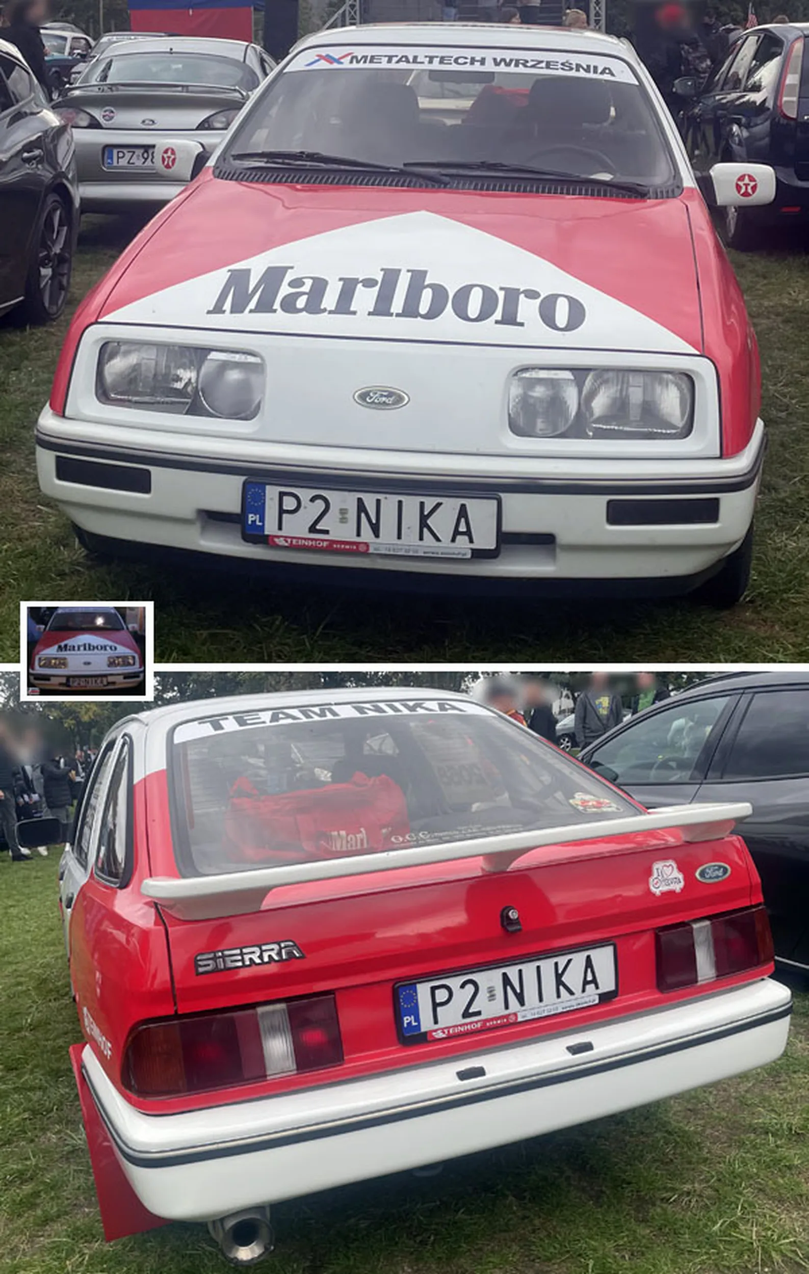 Fajny numer, blacha P2 NIKA