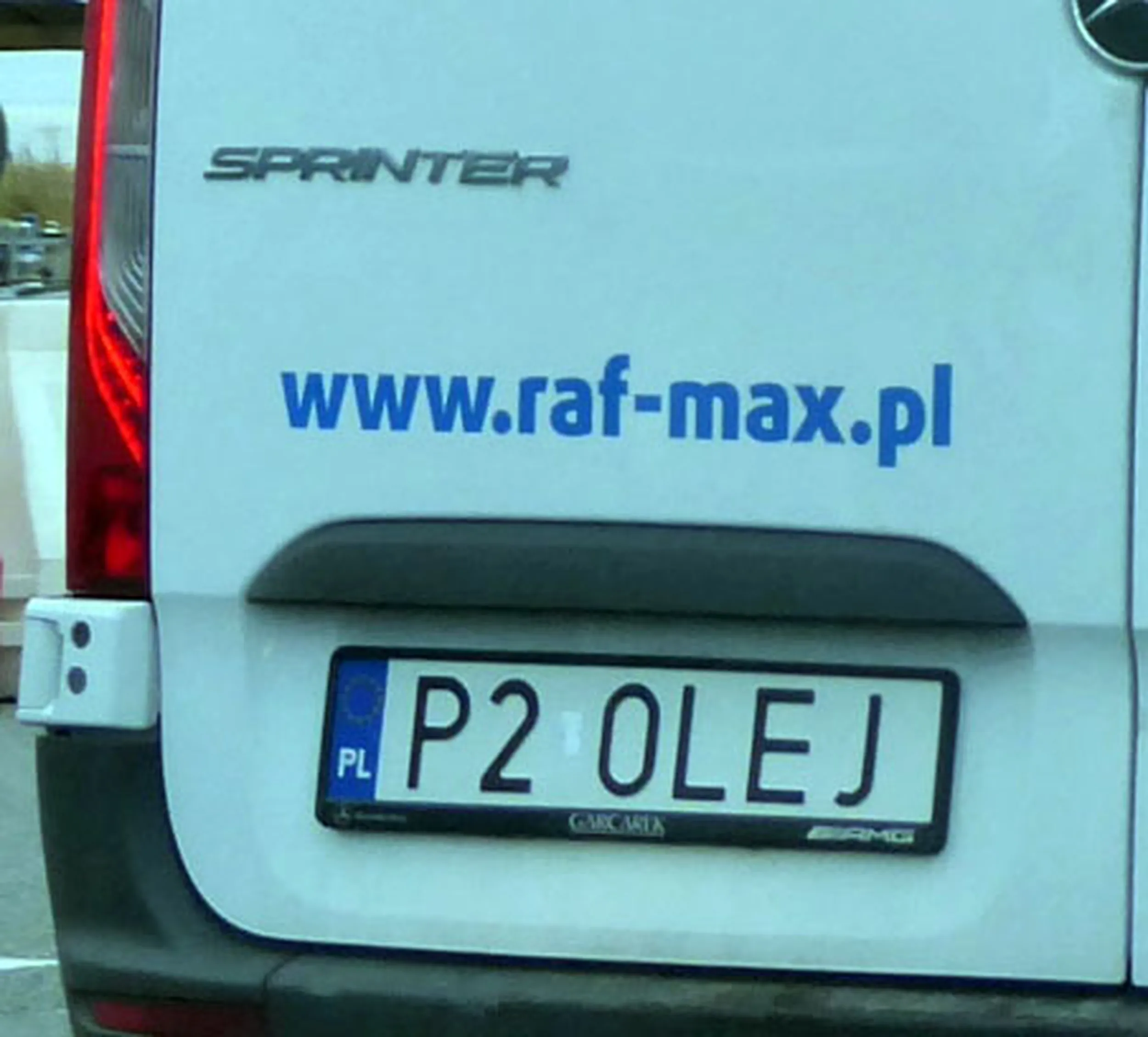 Fajny numer, blacha P2 OLEJ