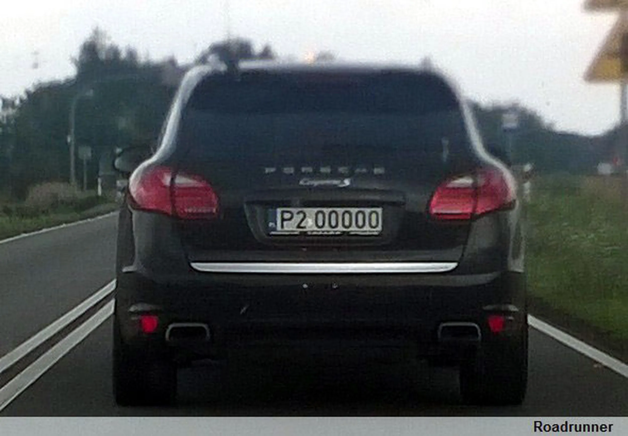 Fajny numer, blacha P2 OOOOO