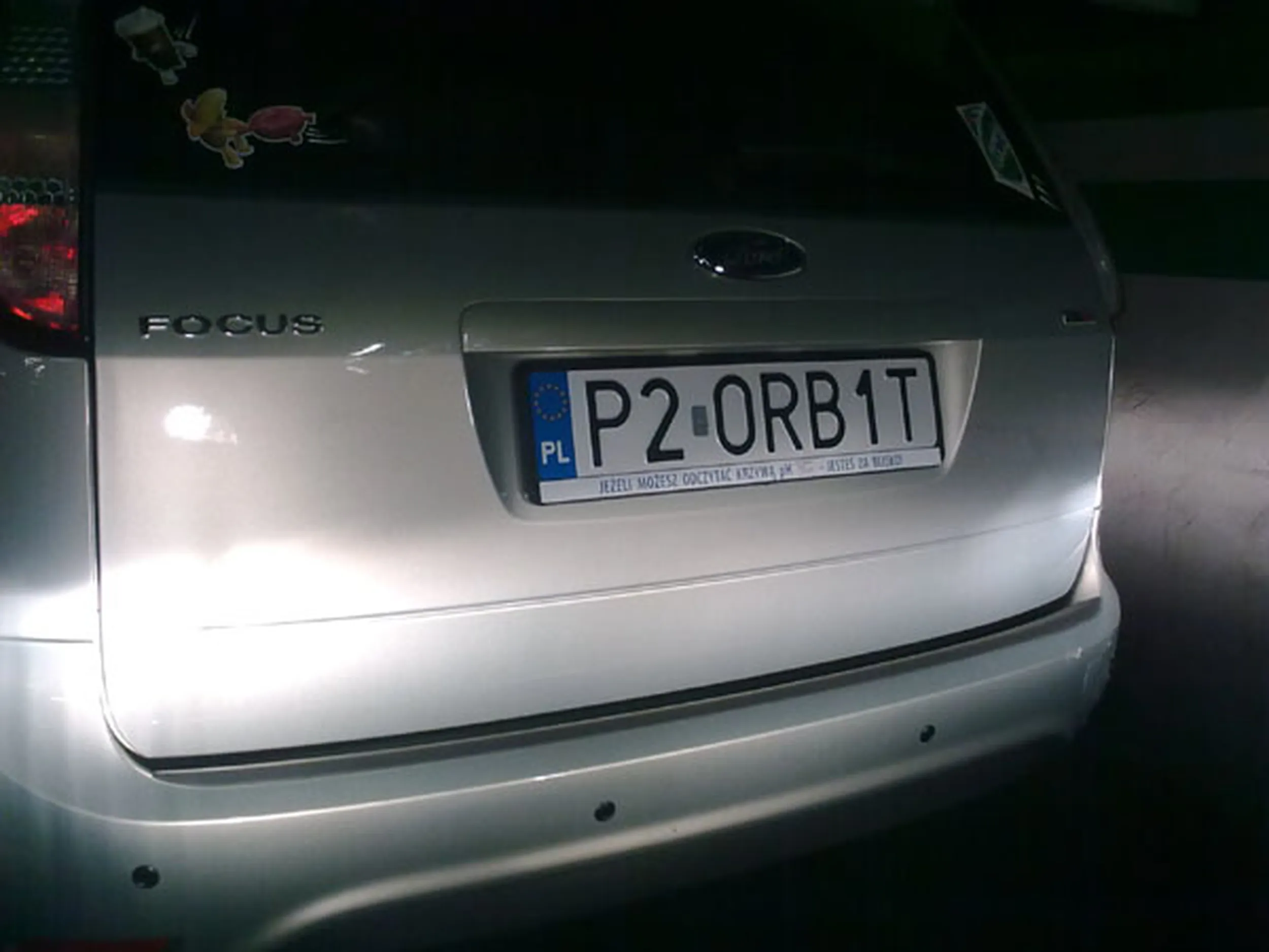 Fajny numer, blacha P2 ORB1T