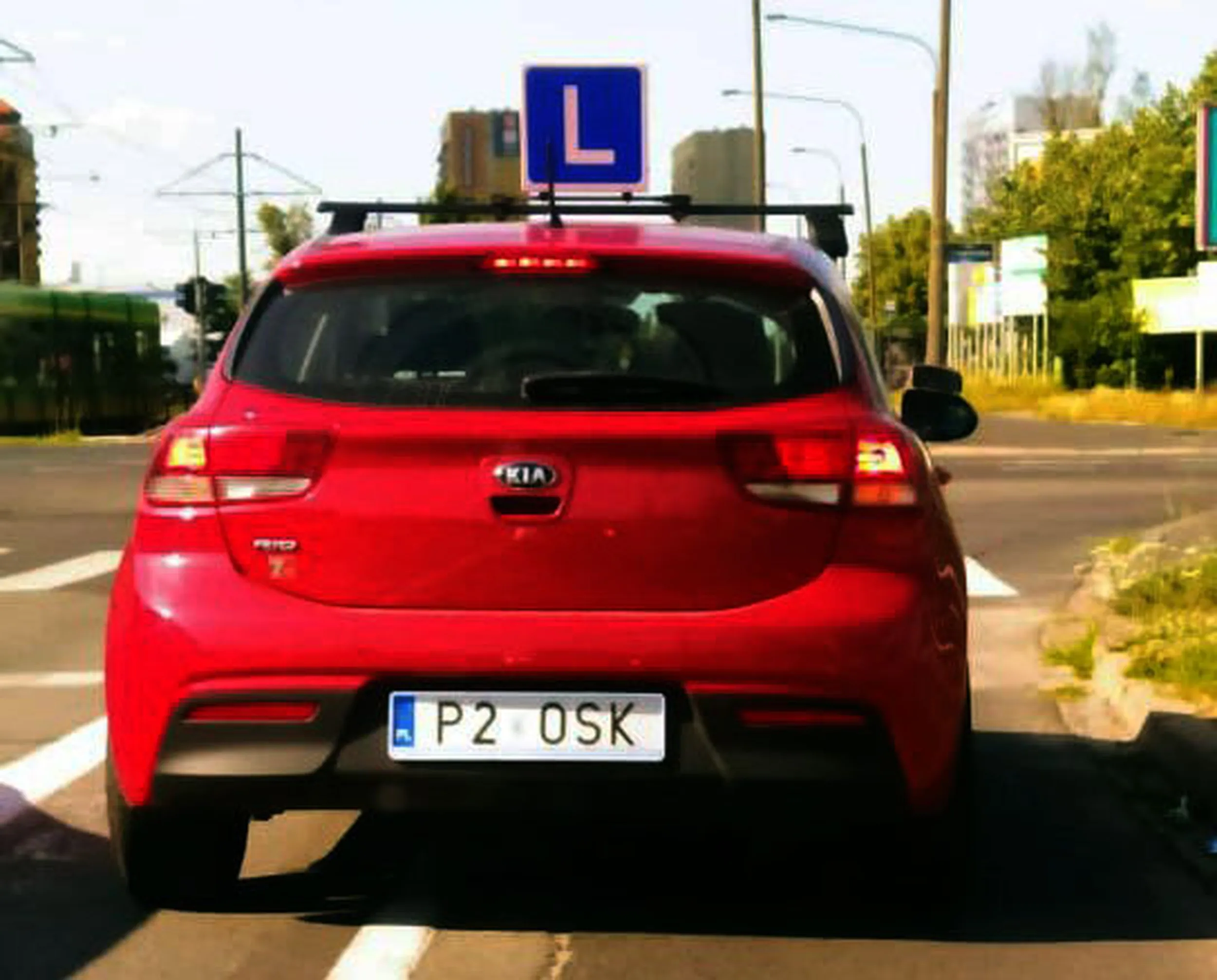 Fajny numer, blacha P2 OSK