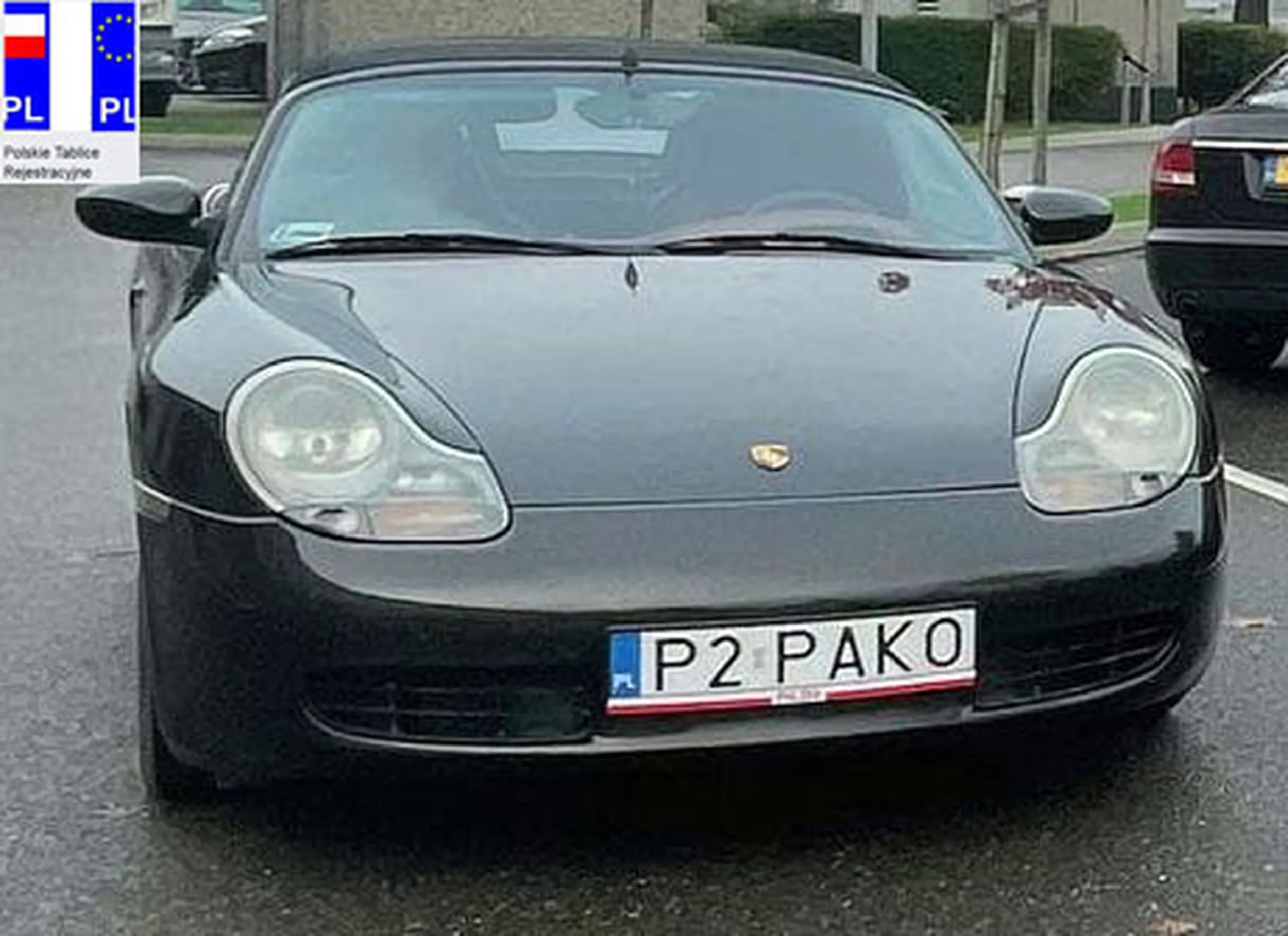 Fajny numer, blacha P2 PAKO