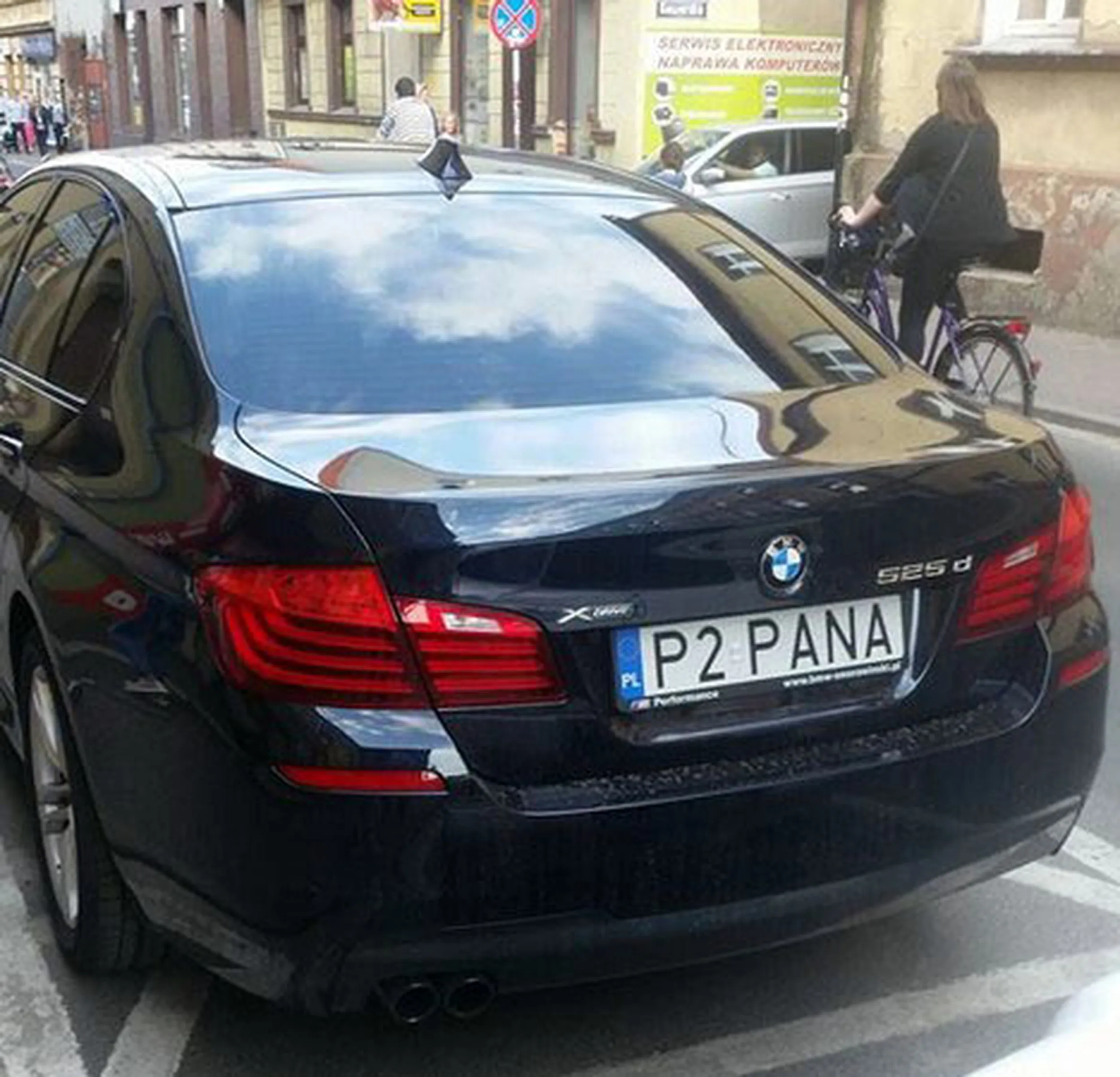 Fajny numer, blacha P2 PANA