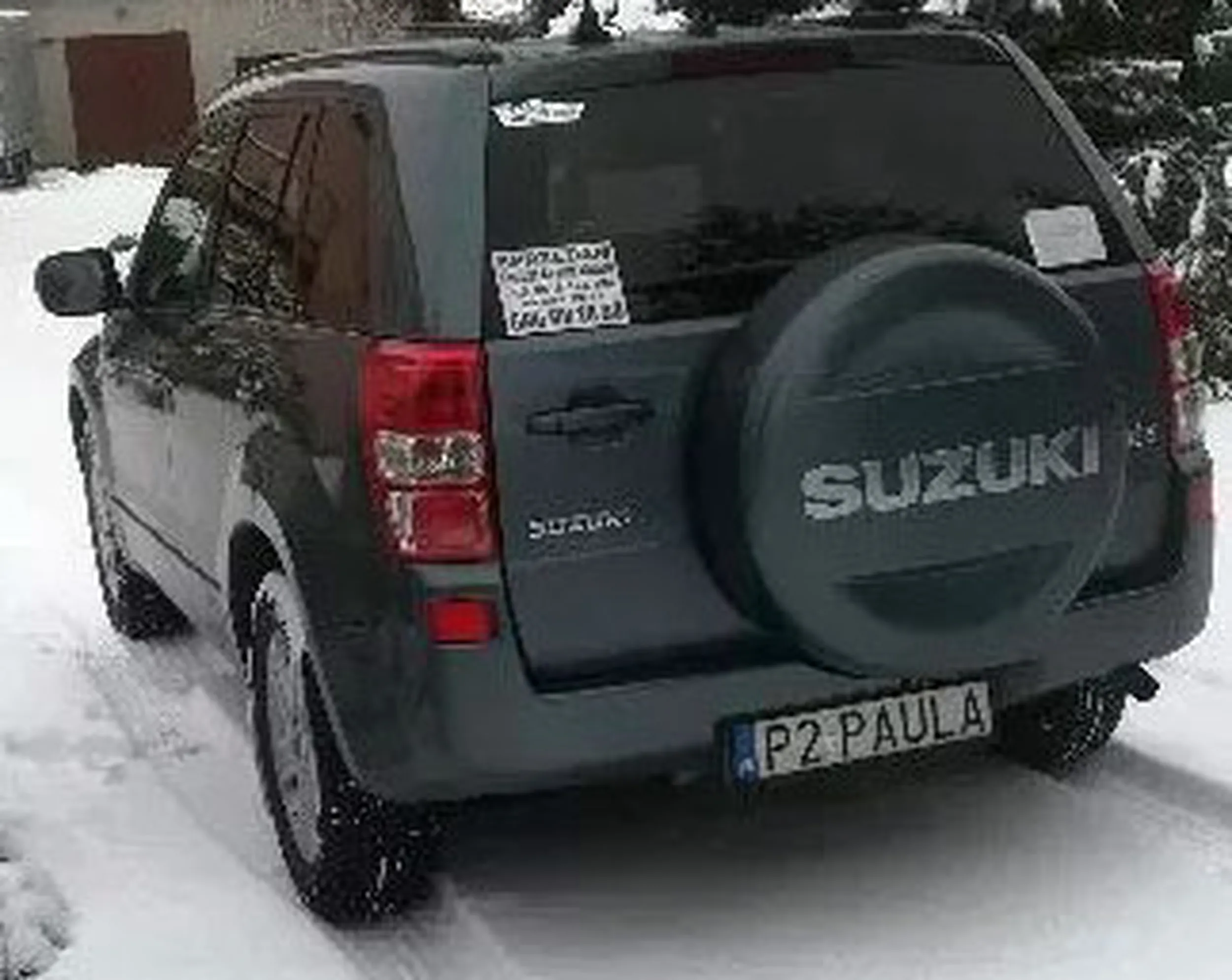 Fajny numer, blacha P2 PAULA