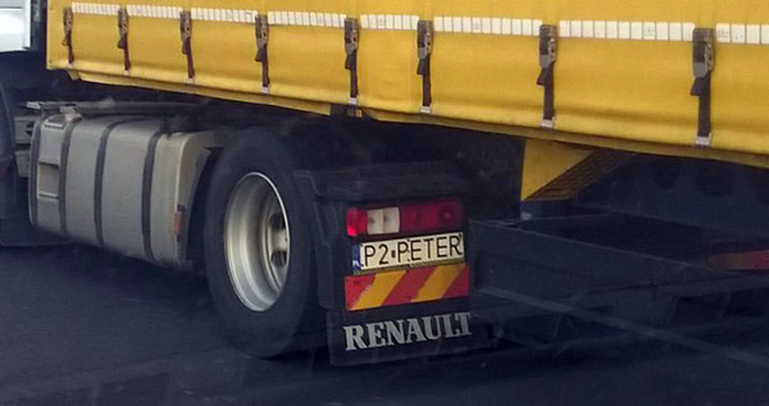 Fajny numer, blacha P2 PETER