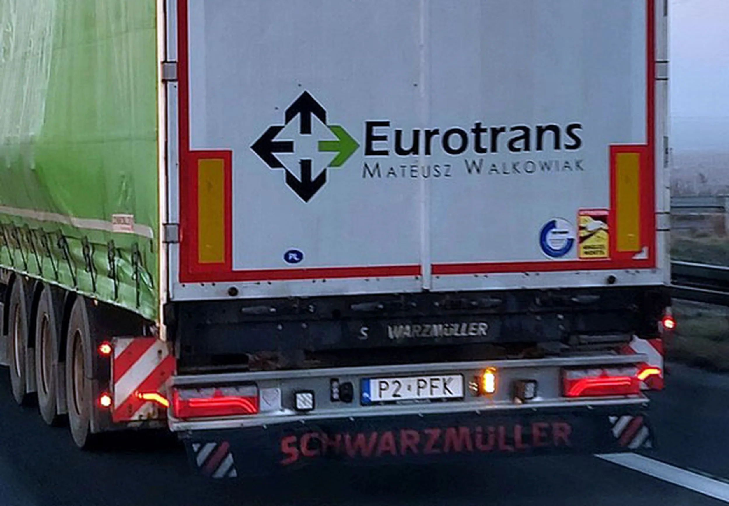 Fajny numer, blacha P2 PFK