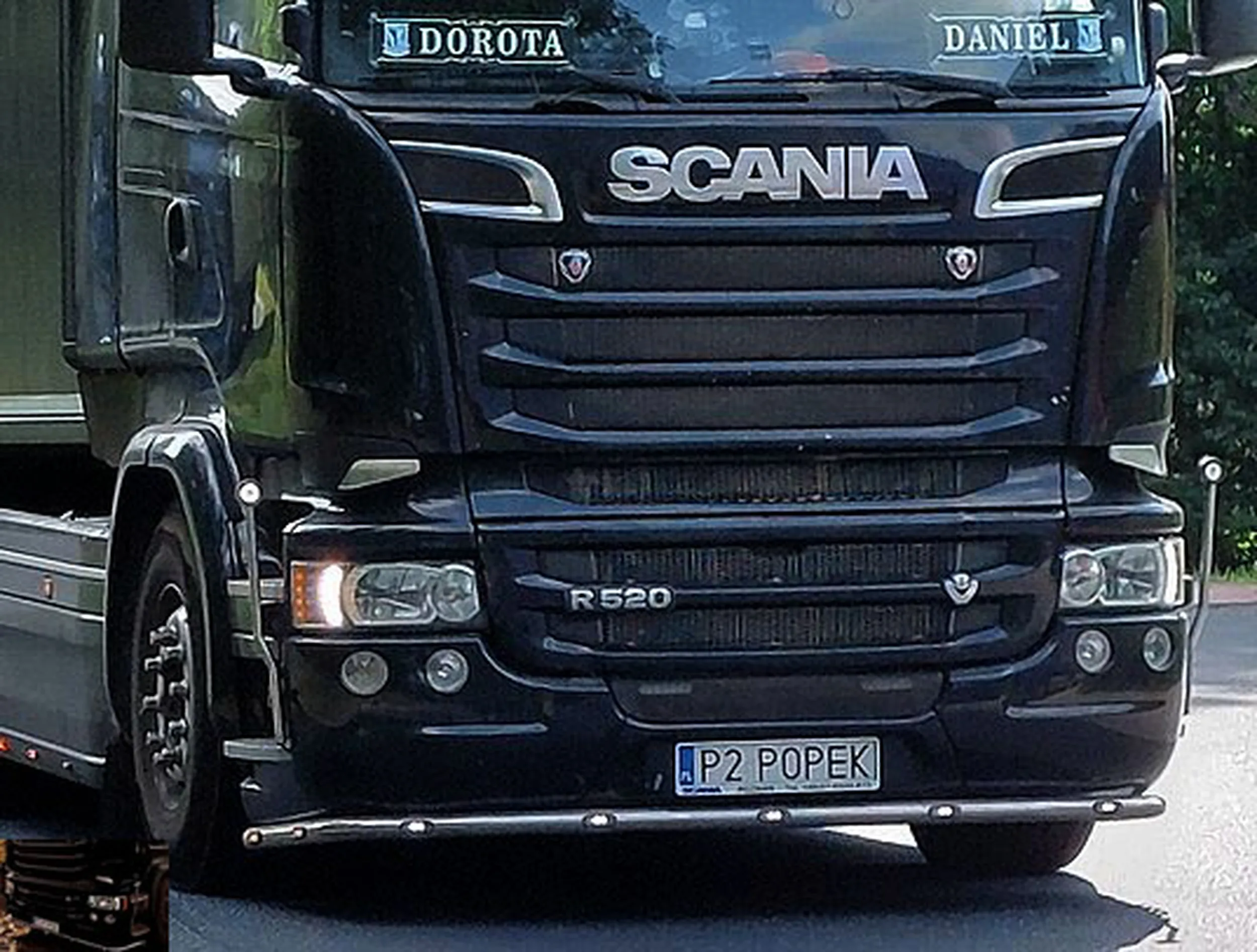 Fajny numer, blacha P2 POPEK