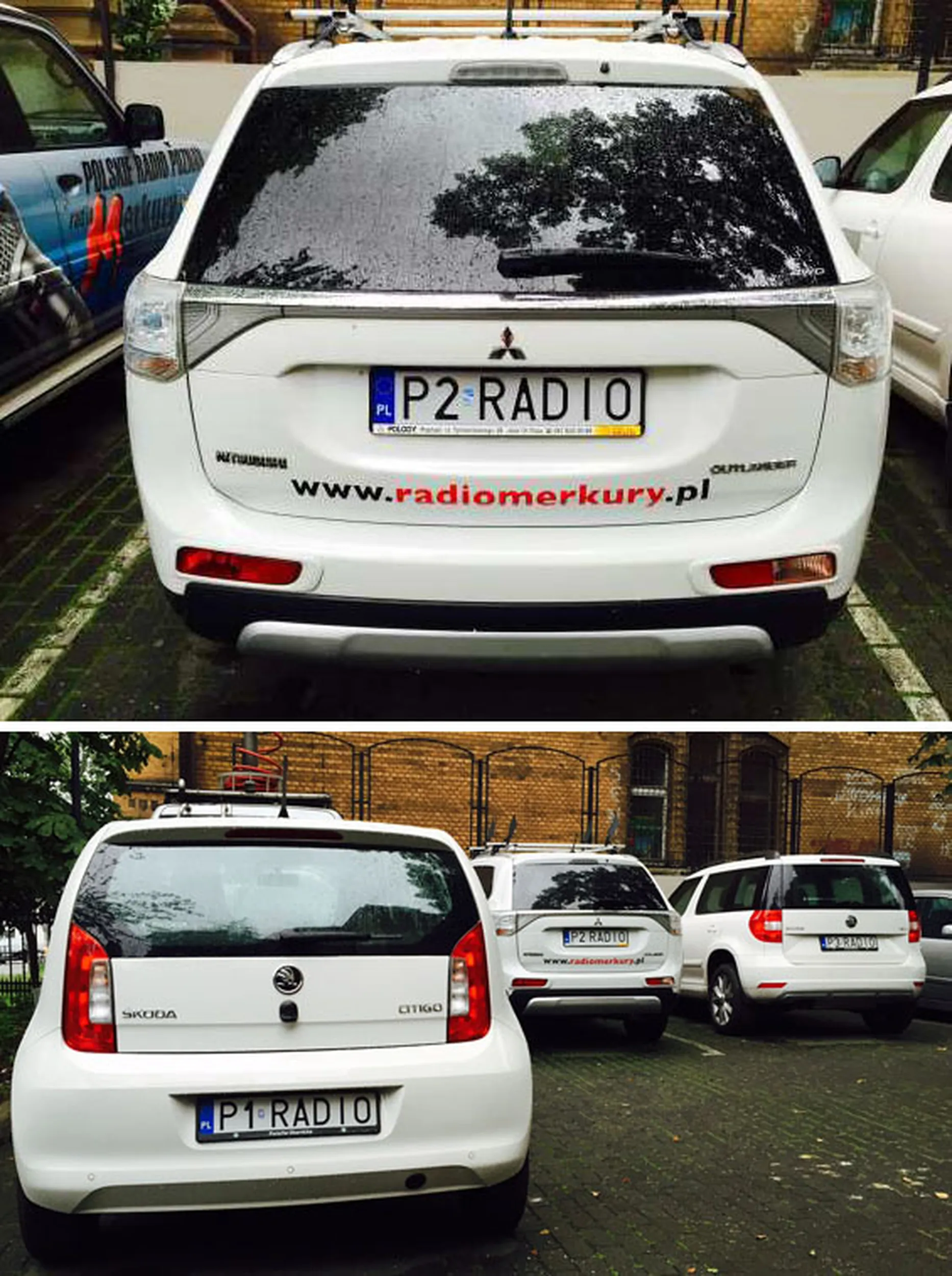 Fajny numer, blacha P2 RADIO