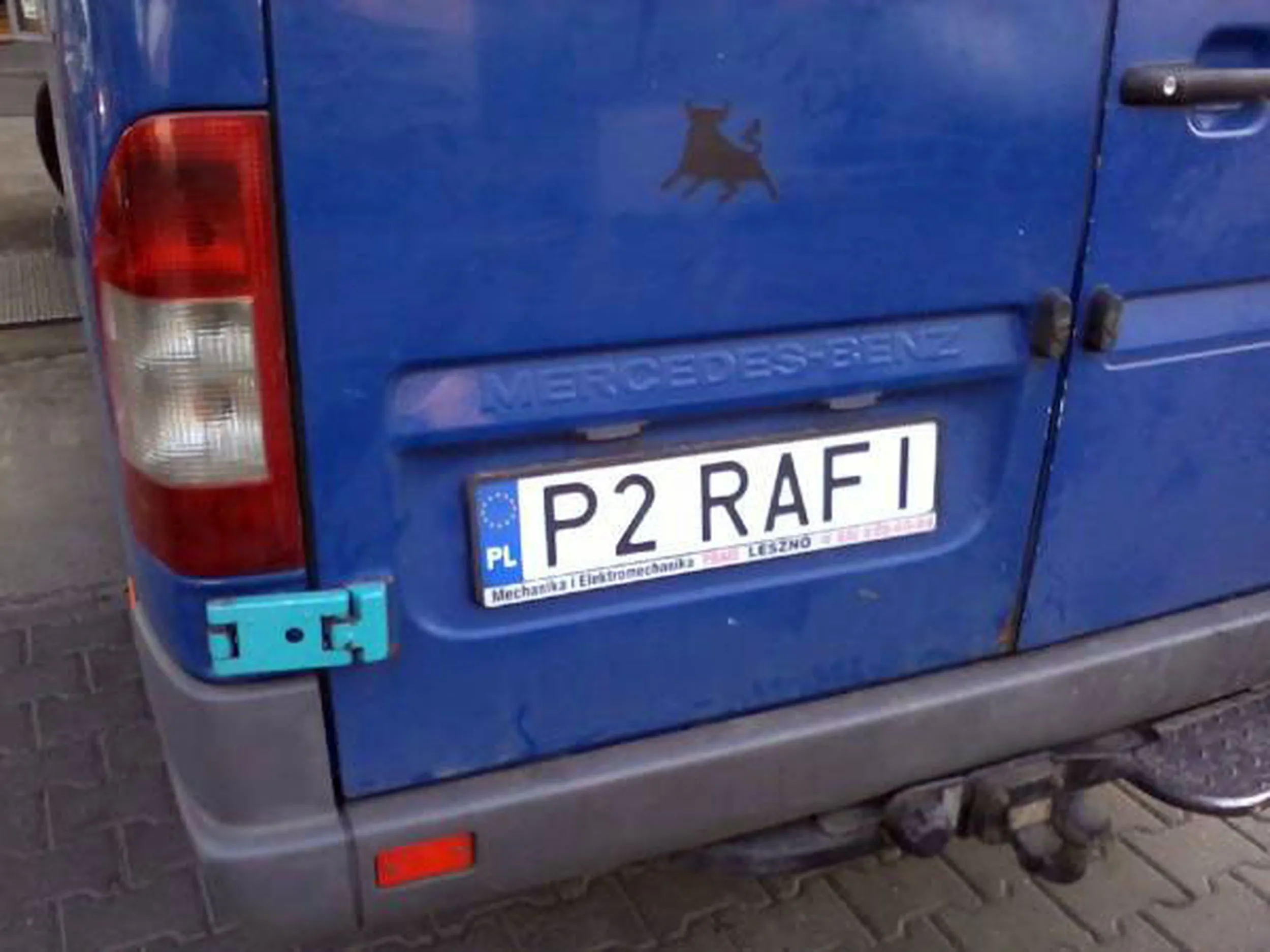 Fajny numer, blacha P2 RAFI