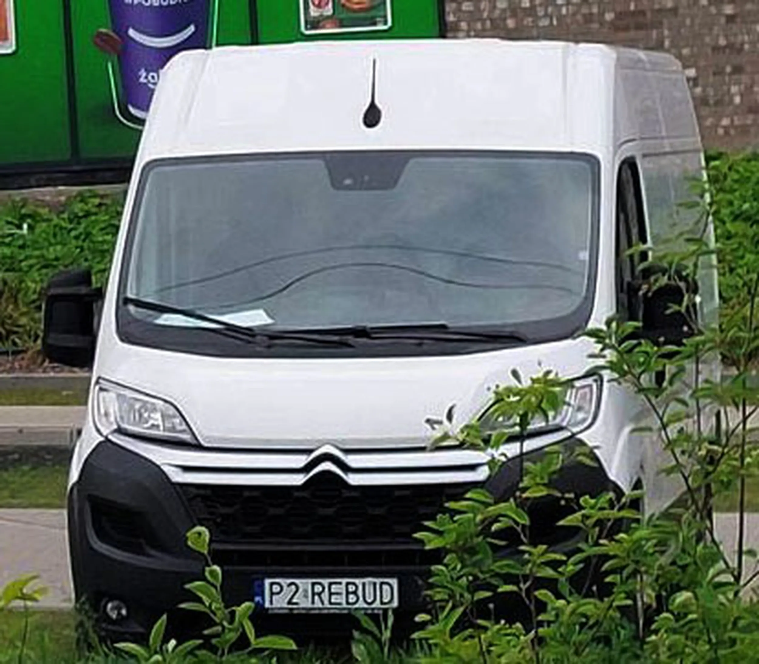 Fajny numer, blacha P2 REBUD