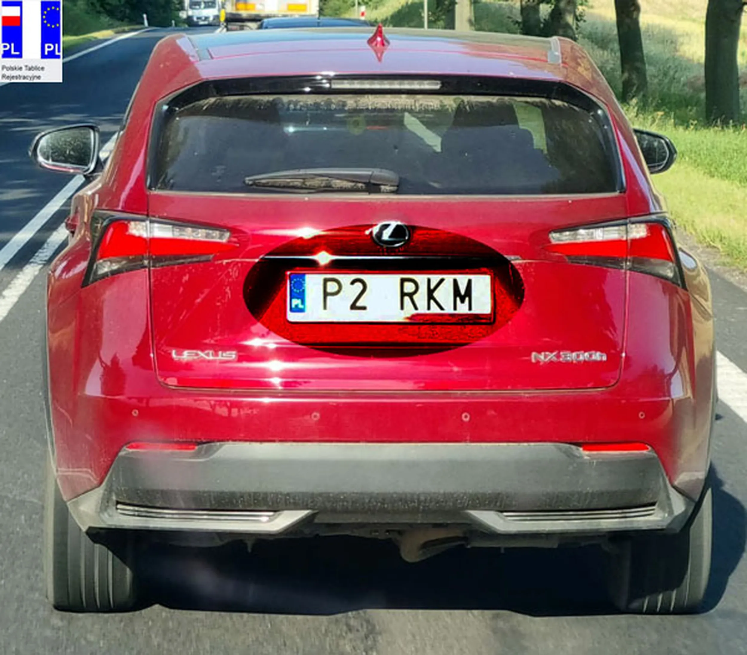 Fajny numer, blacha P2 RKM