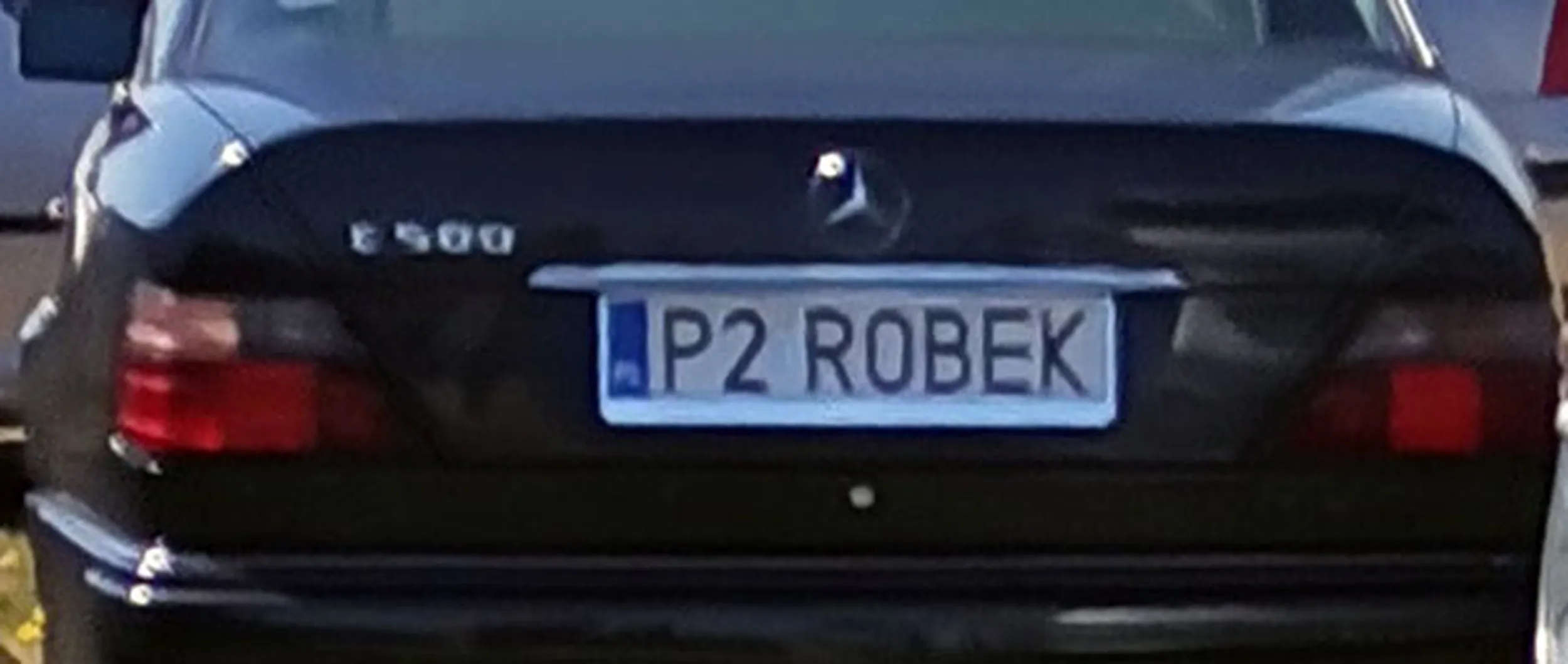 Fajny numer, blacha P2 ROBEK