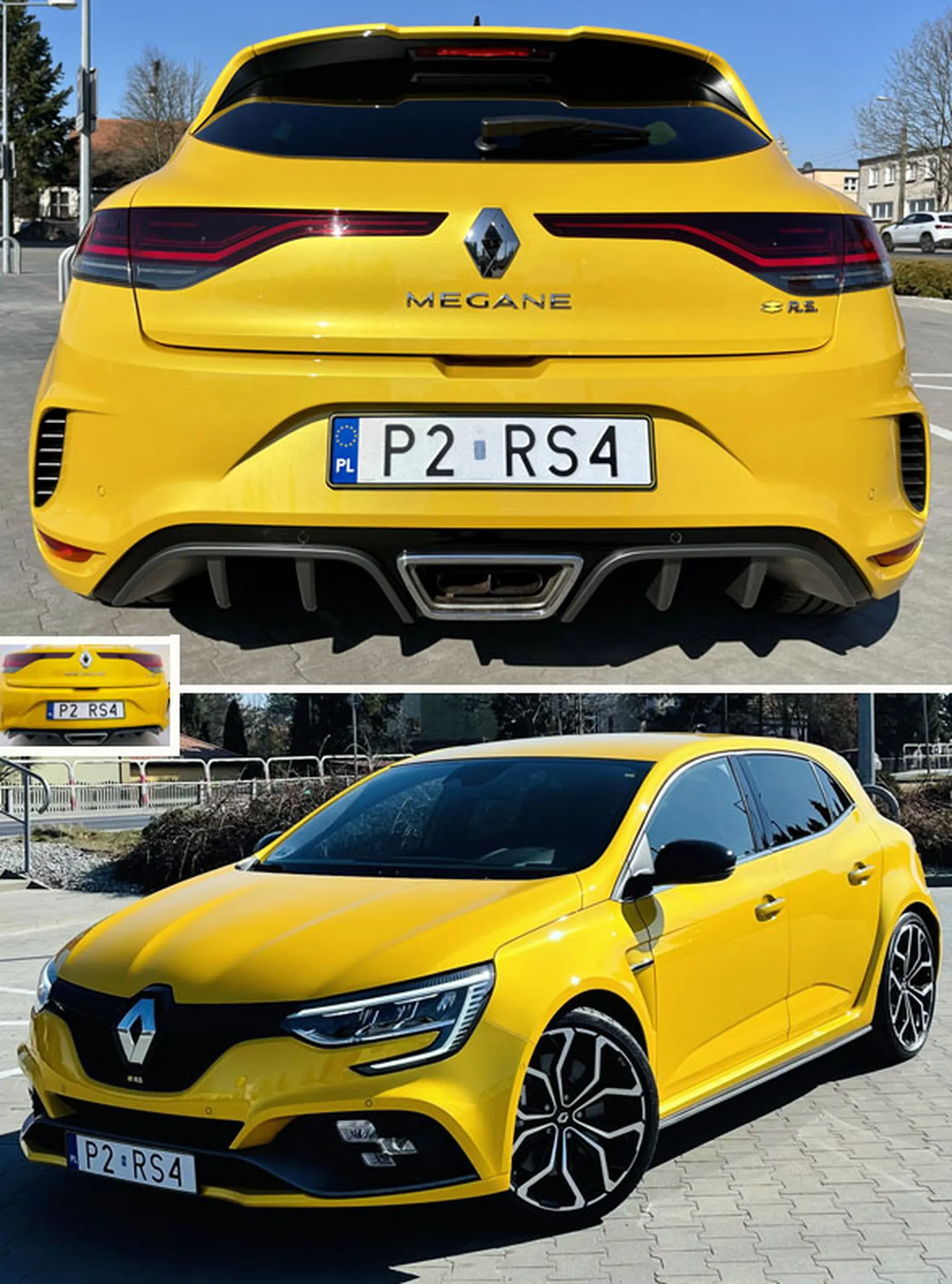 Fajny numer, blacha P2 RS4