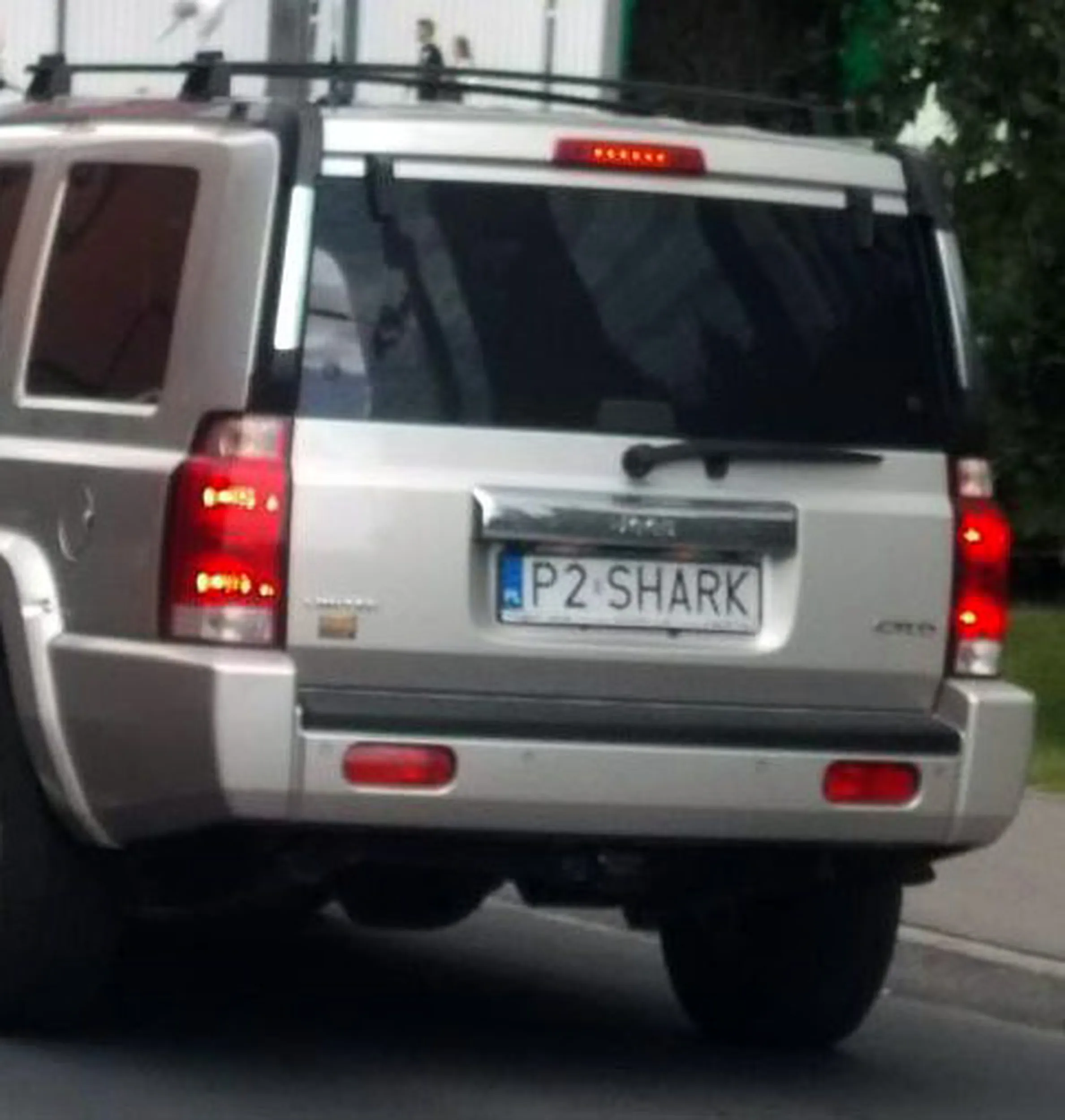 Fajny numer, blacha P2 SHARK