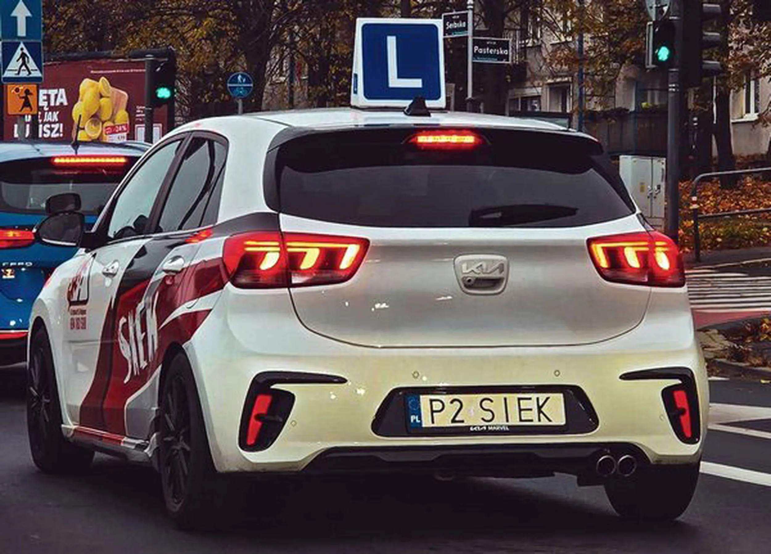 Fajny numer, blacha P2 SIEK