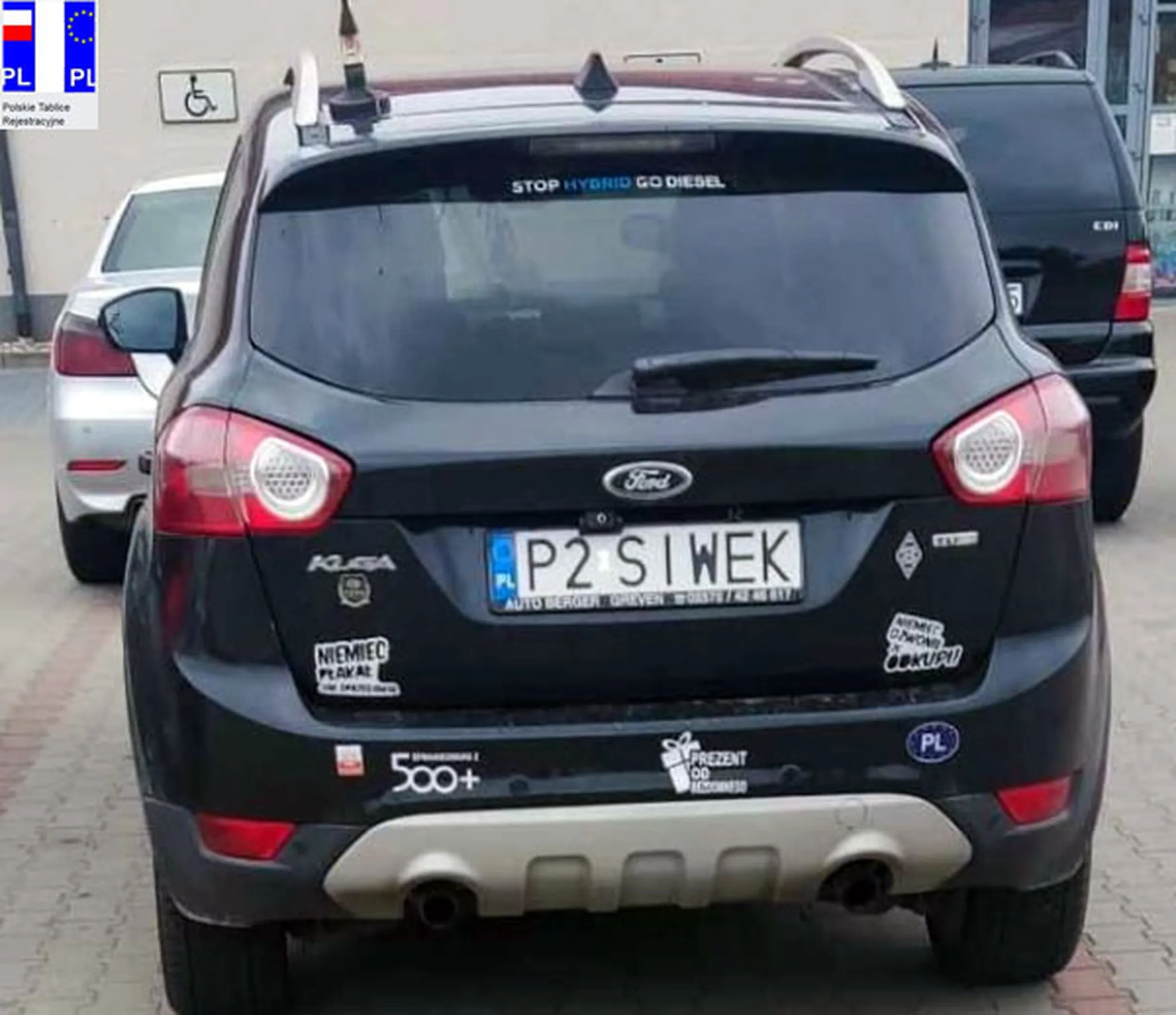 Fajny numer, blacha P2 SIWEK