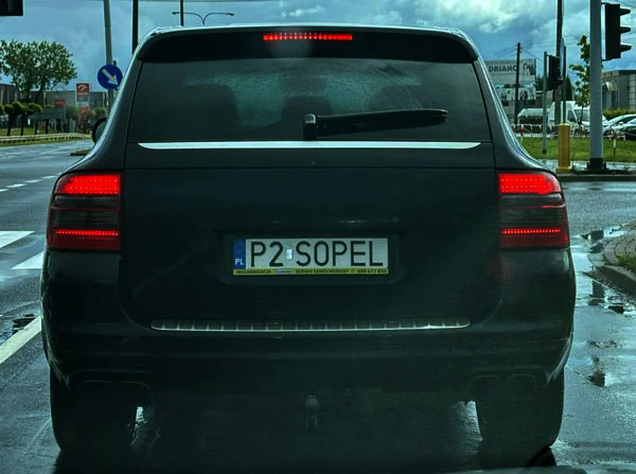 Fajny numer, blacha P2 SOPEL