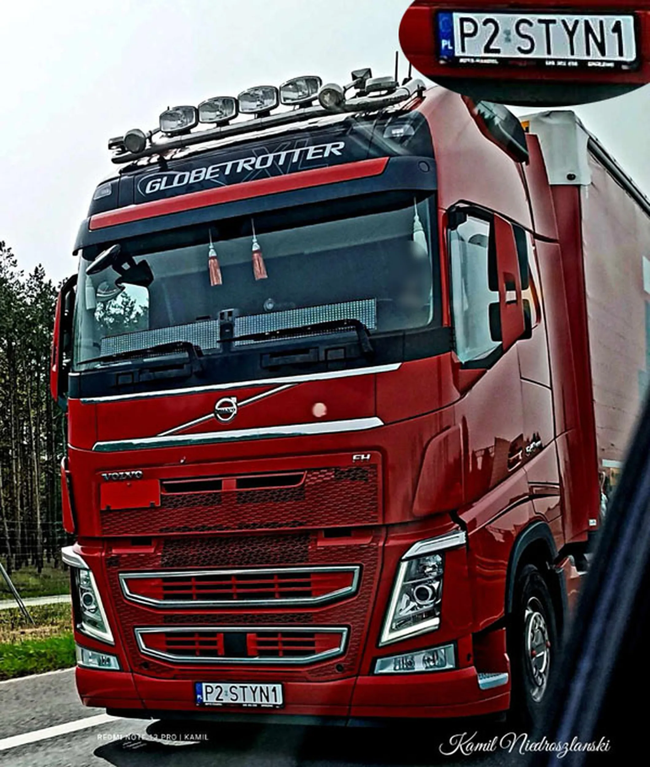 Fajny numer, blacha P2 STYN1