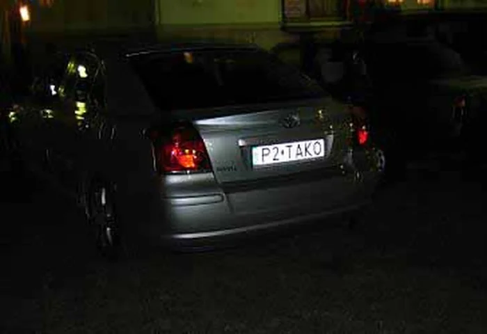 Fajny numer, blacha P2 TAKO