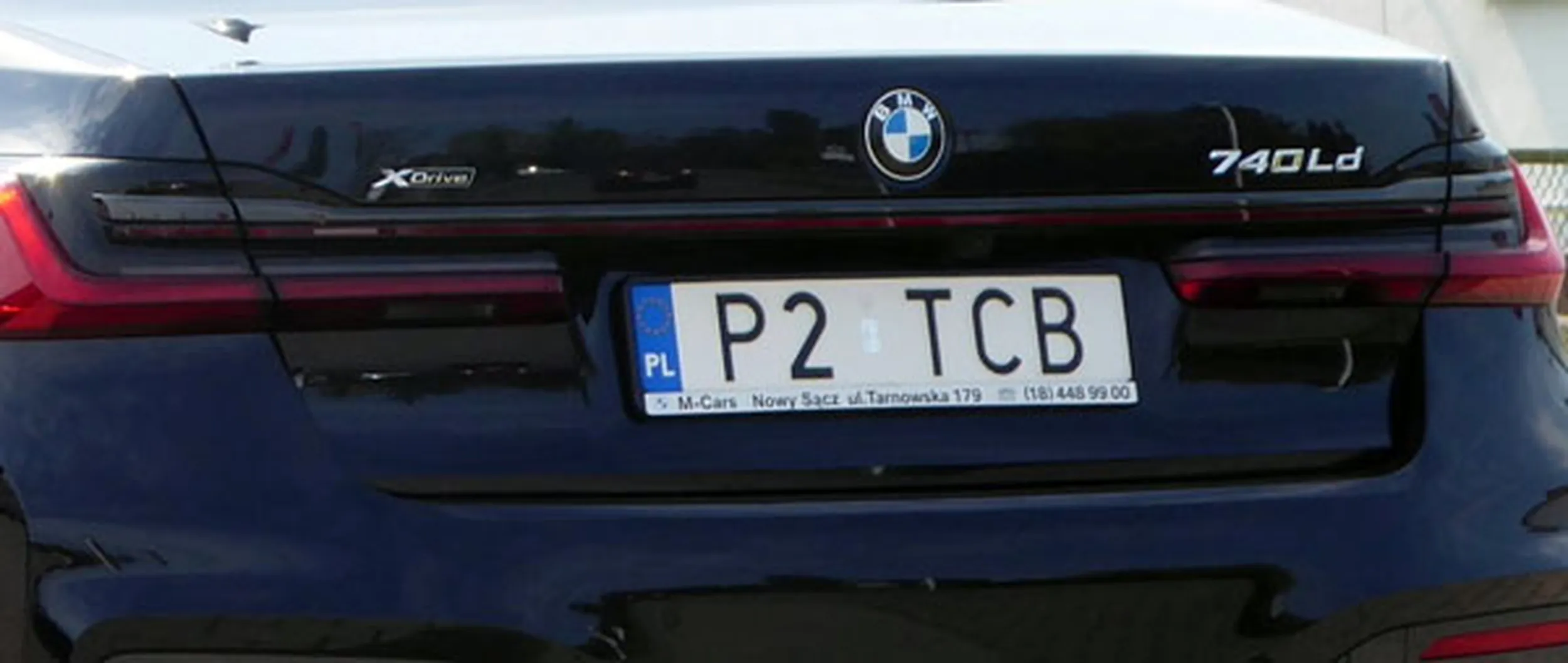 Fajny numer, blacha P2 TCB