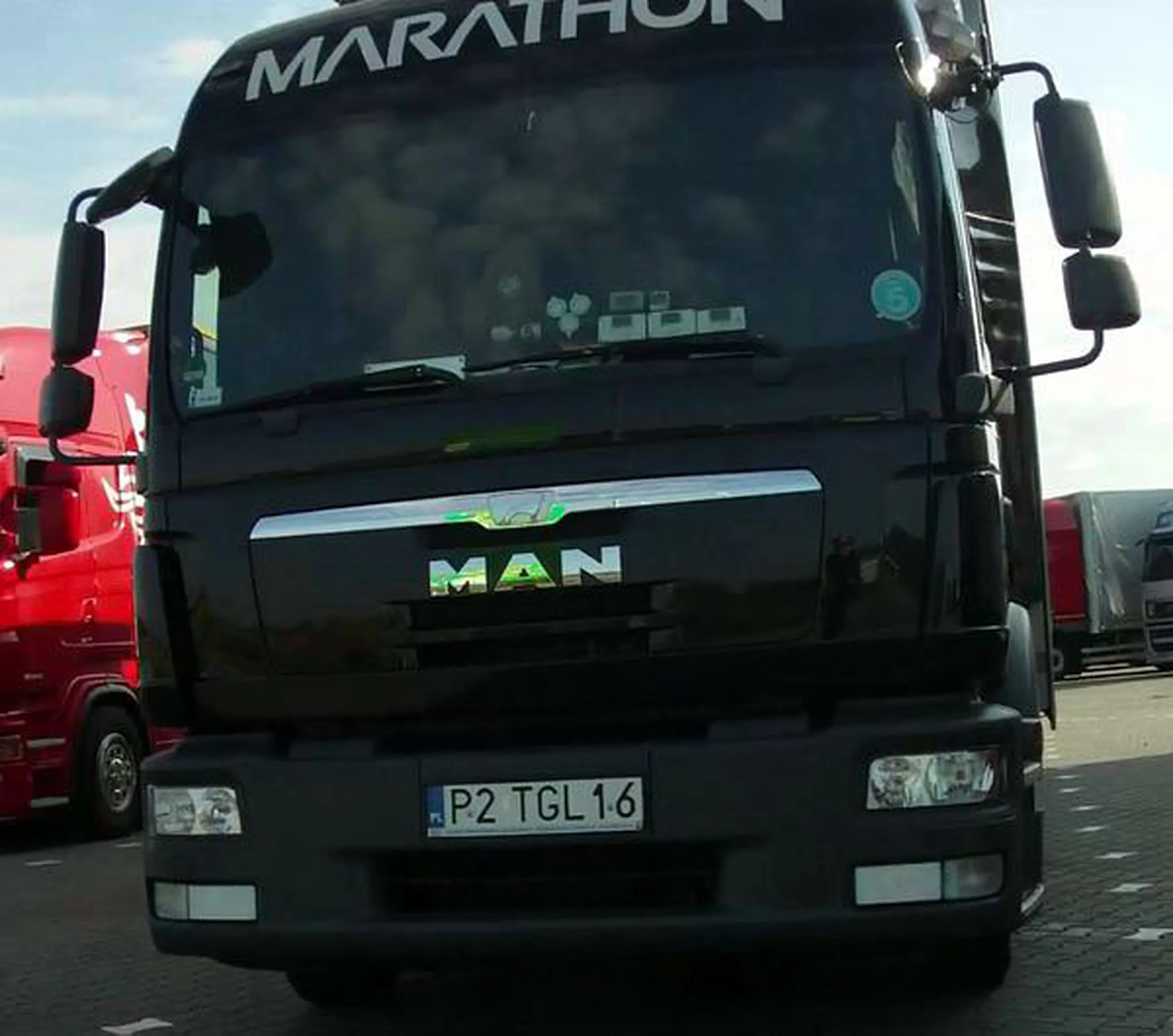 Fajny numer, blacha P2 TGL16