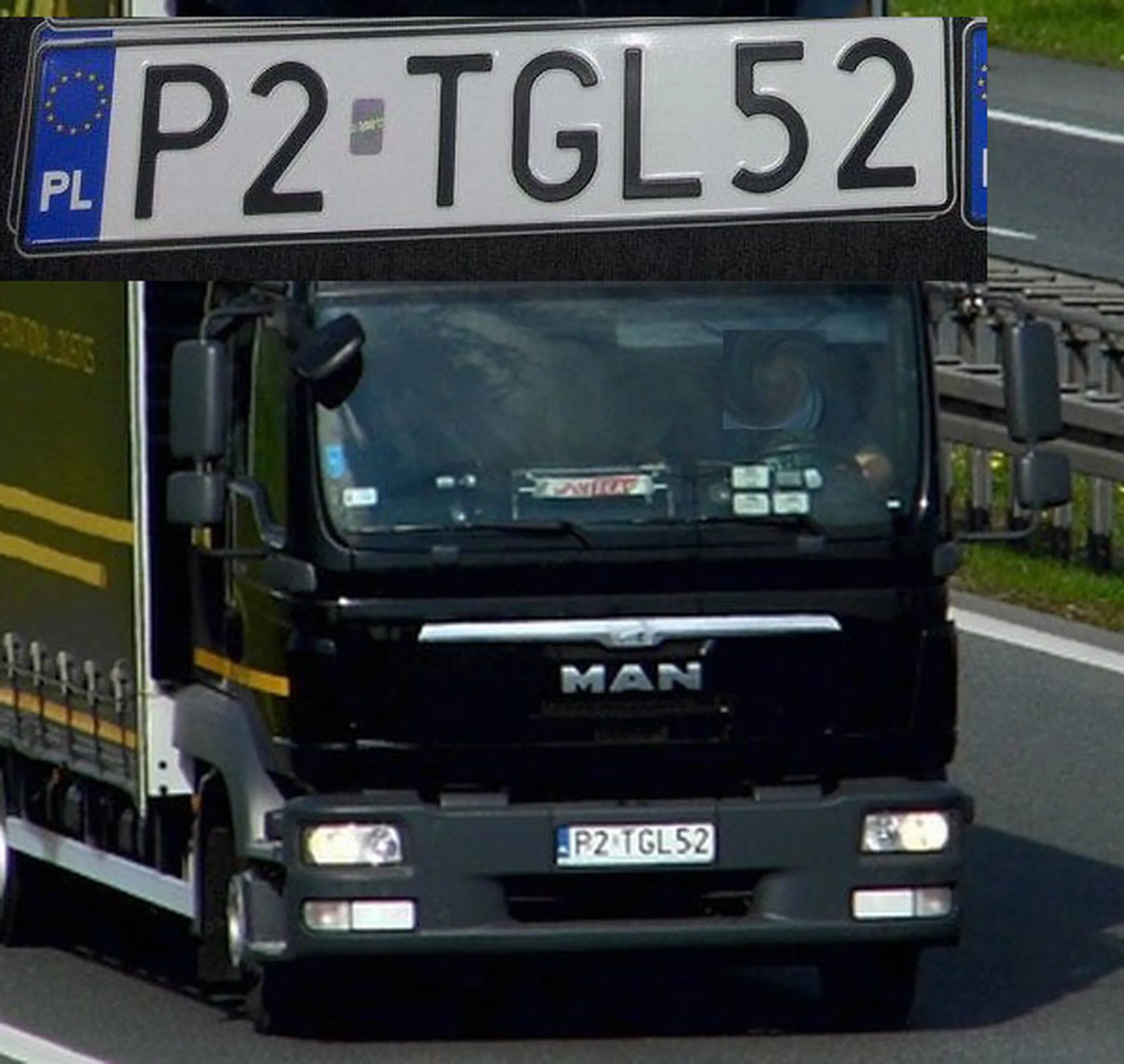 Fajny numer, blacha P2 TGL52