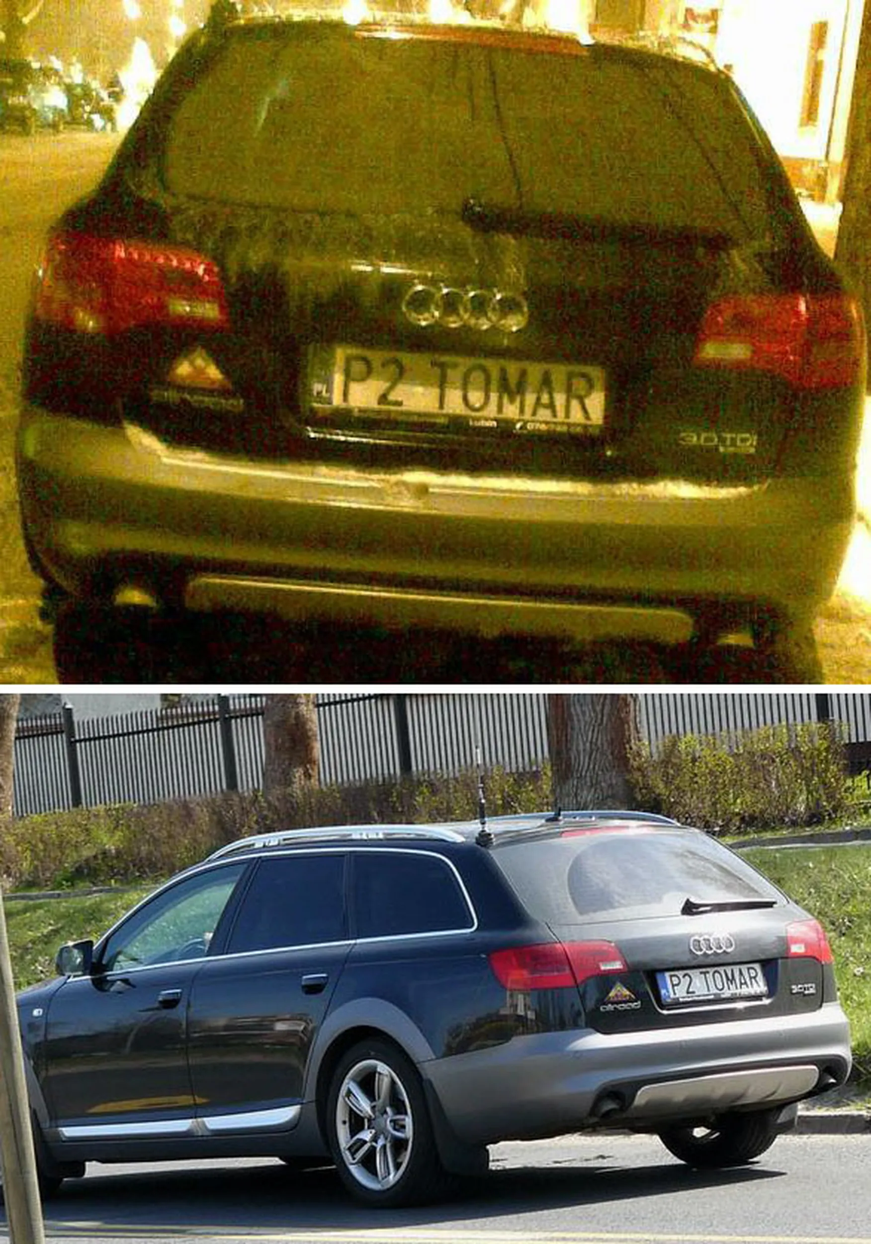 Fajny numer, blacha P2 TOMAR