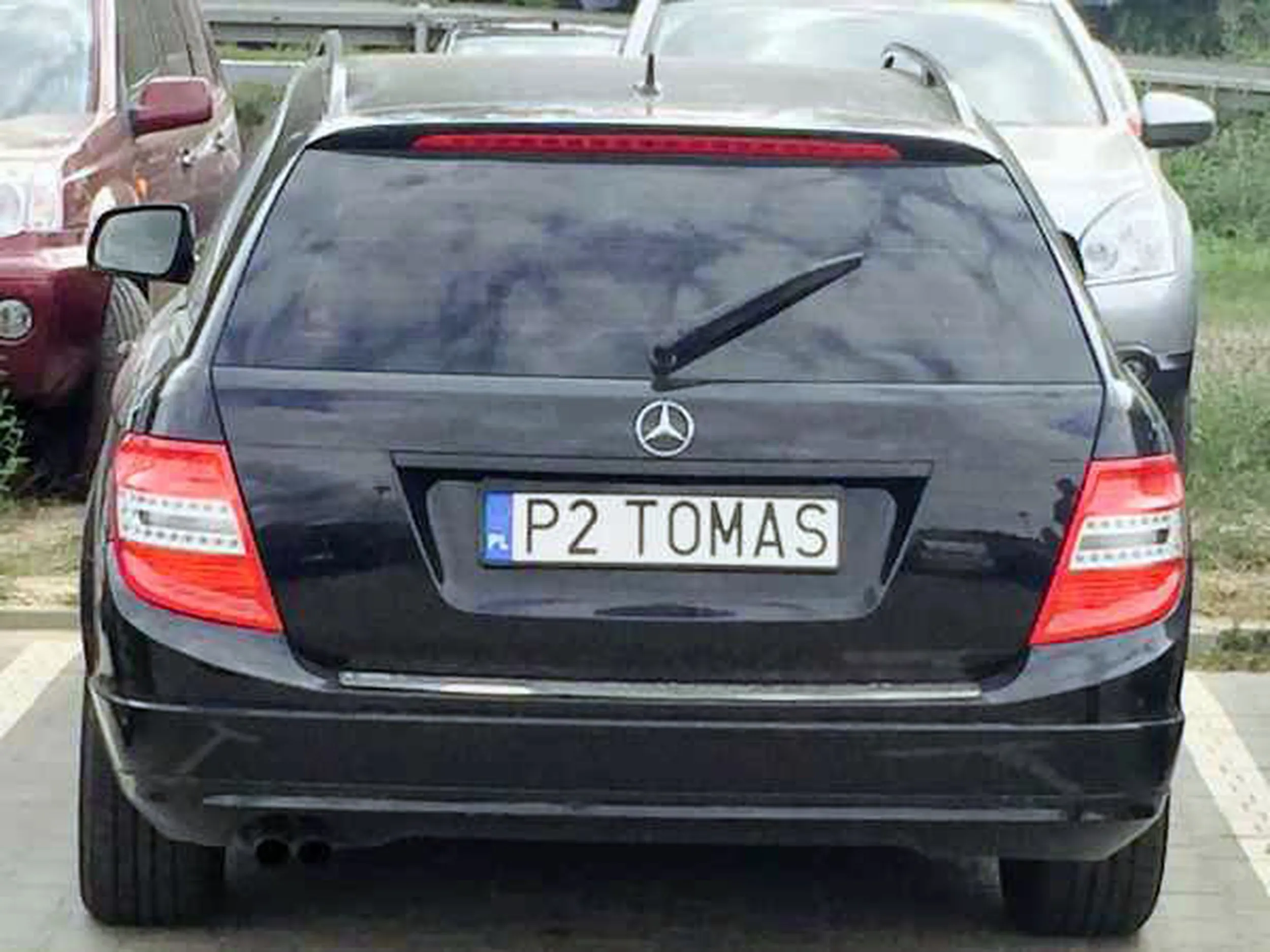 Fajny numer, blacha P2 TOMAS