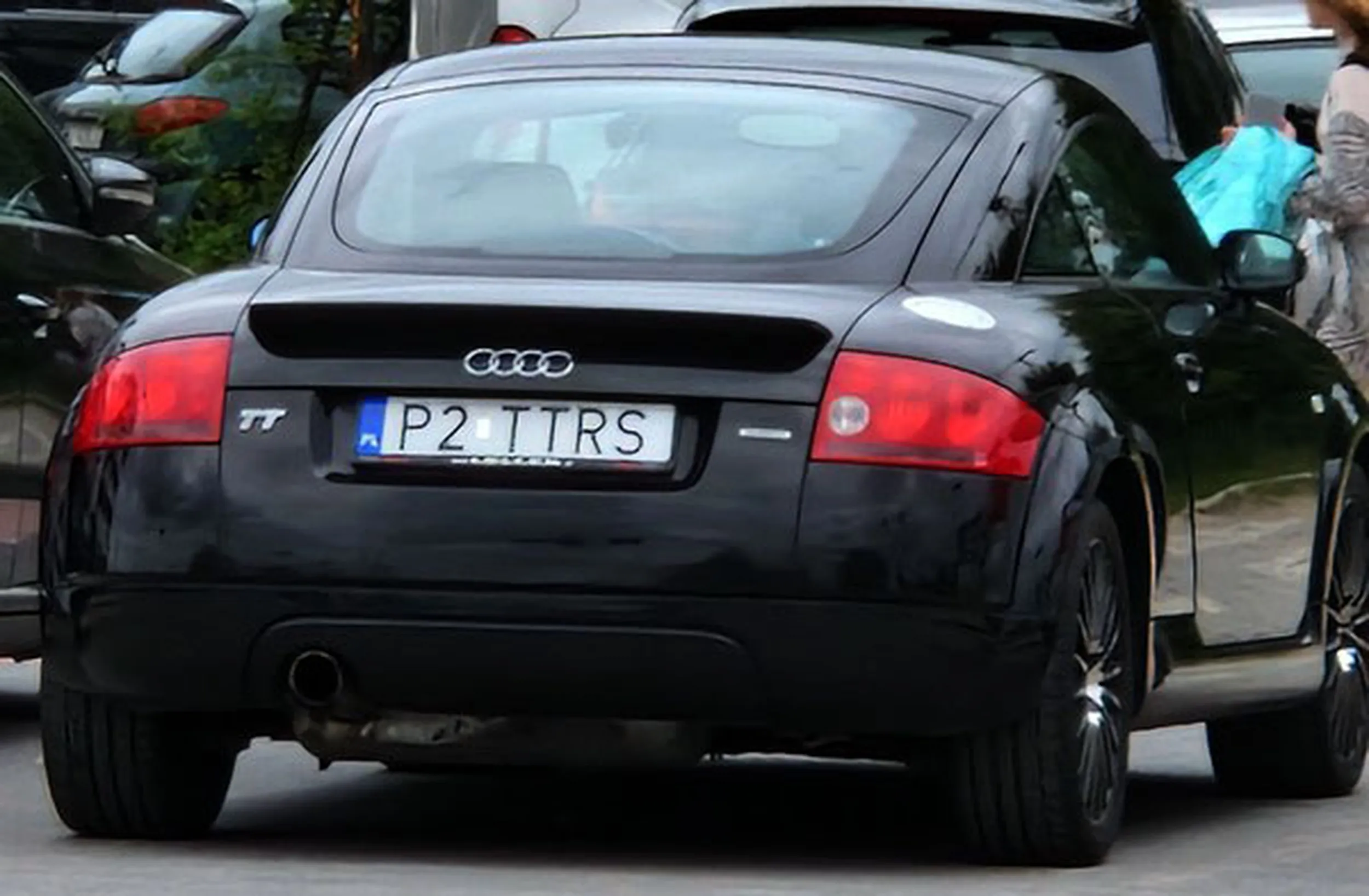 Fajny numer, blacha P2 TTRS