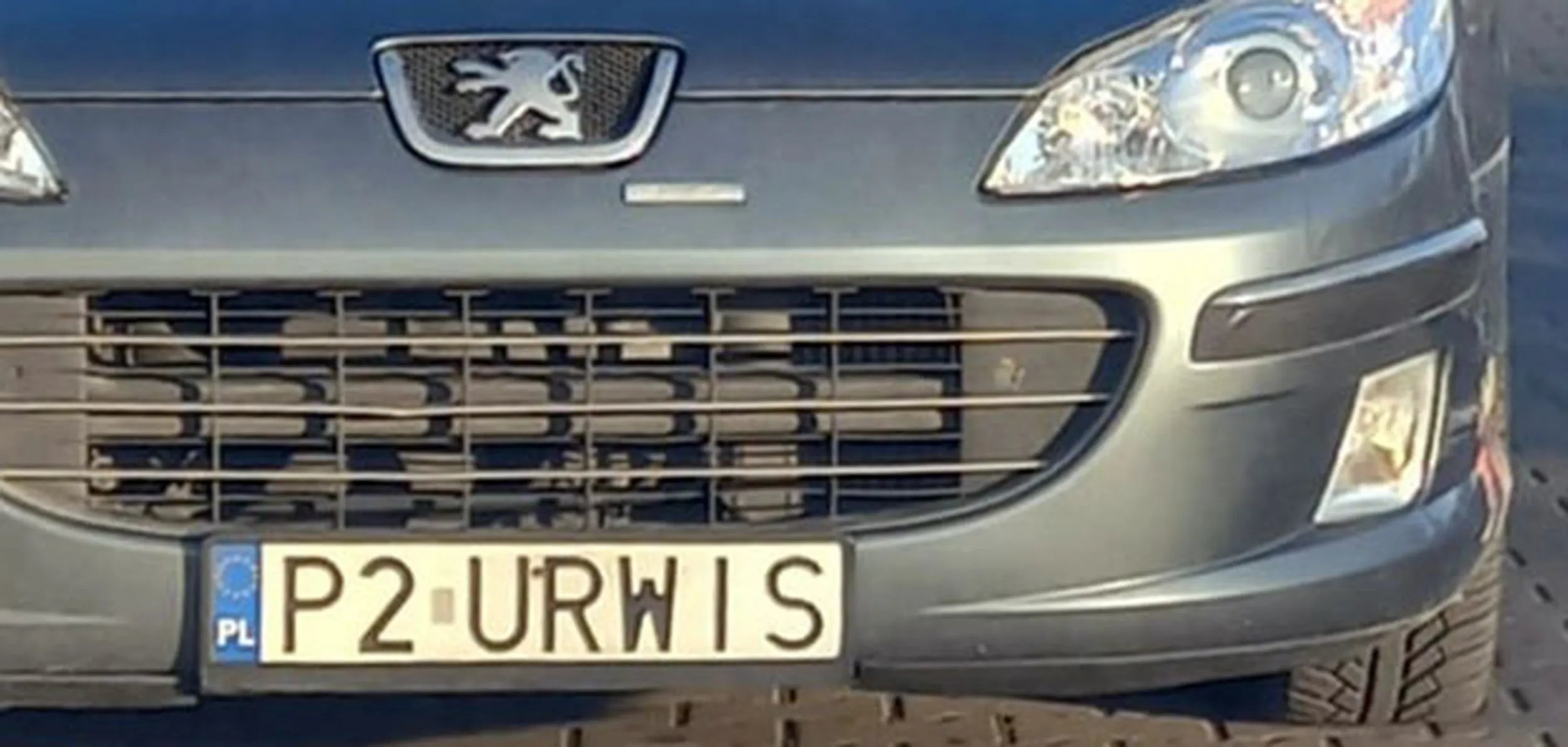 Fajny numer, blacha P2 URWIS