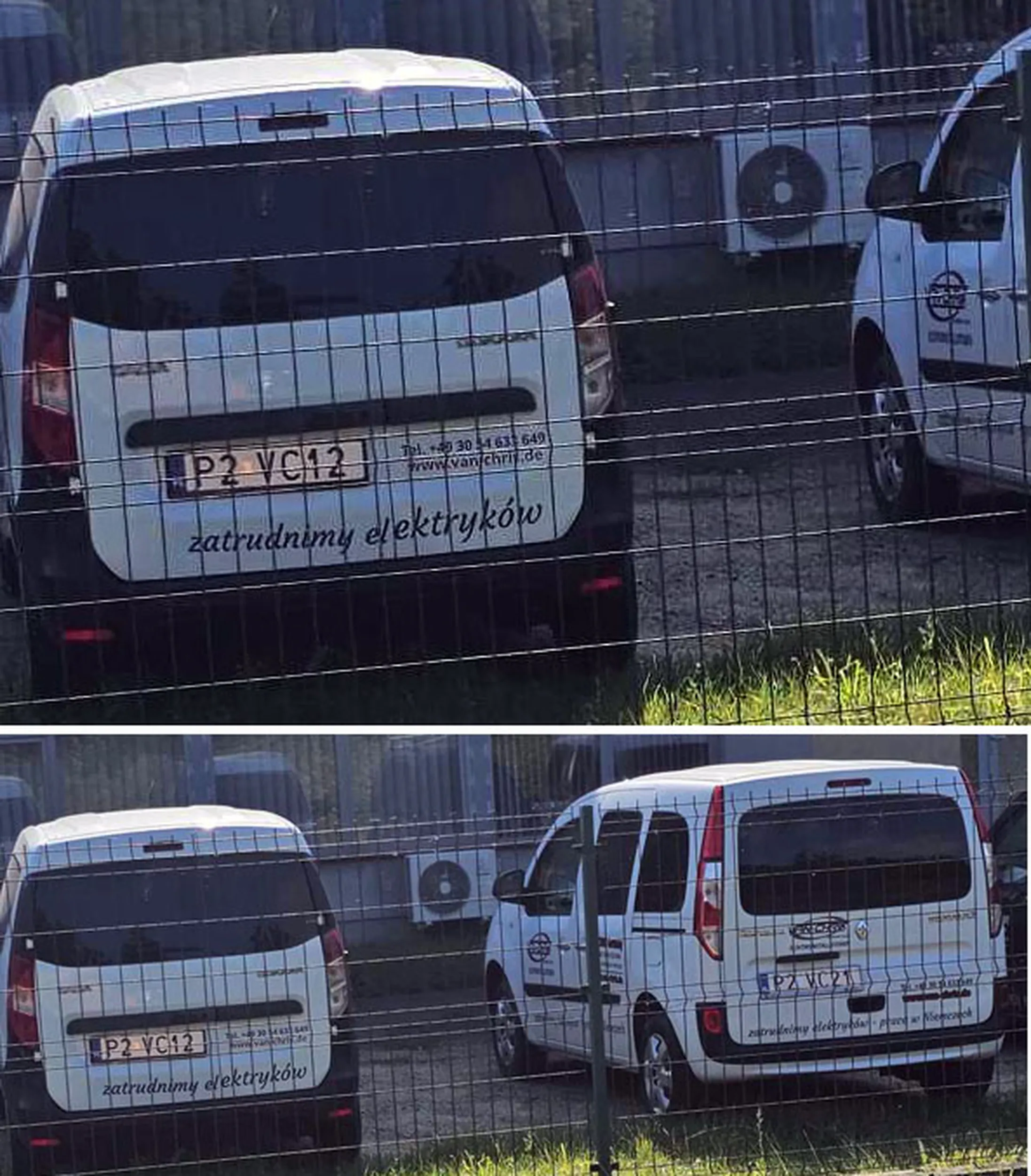 Fajny numer, blacha P2 VC12