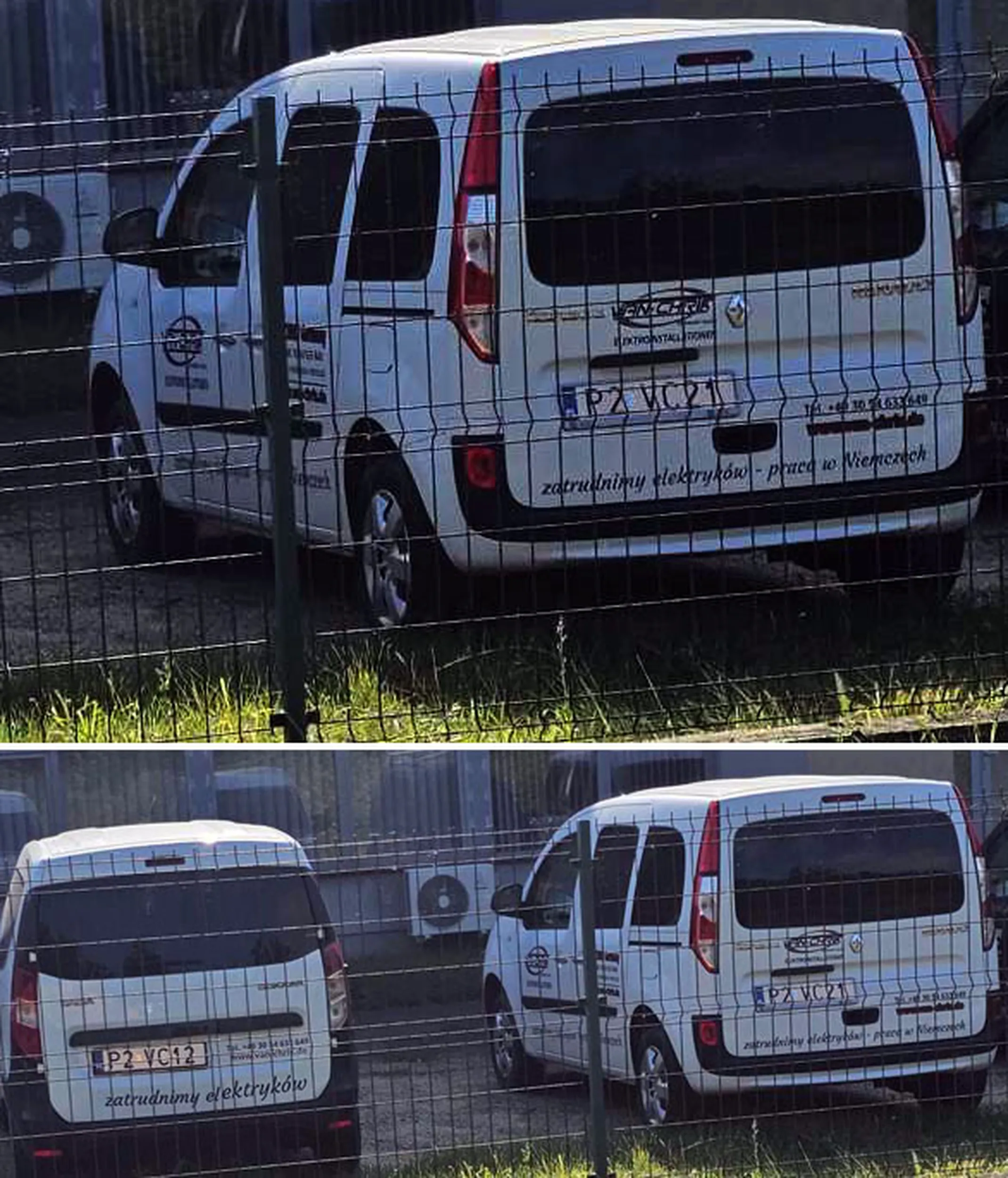 Fajny numer, blacha P2 VC21