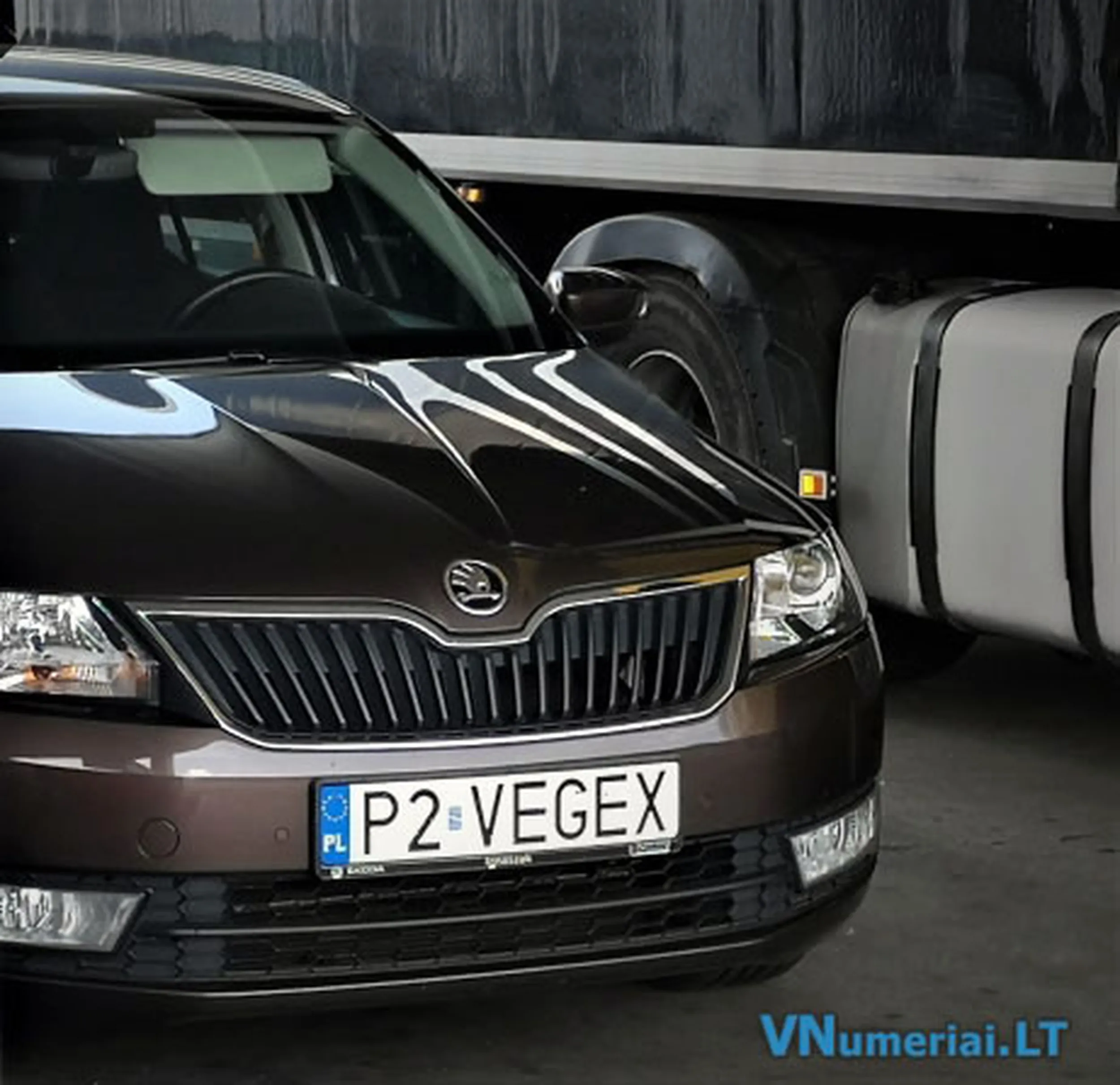 Fajny numer, blacha P2 VEGEX