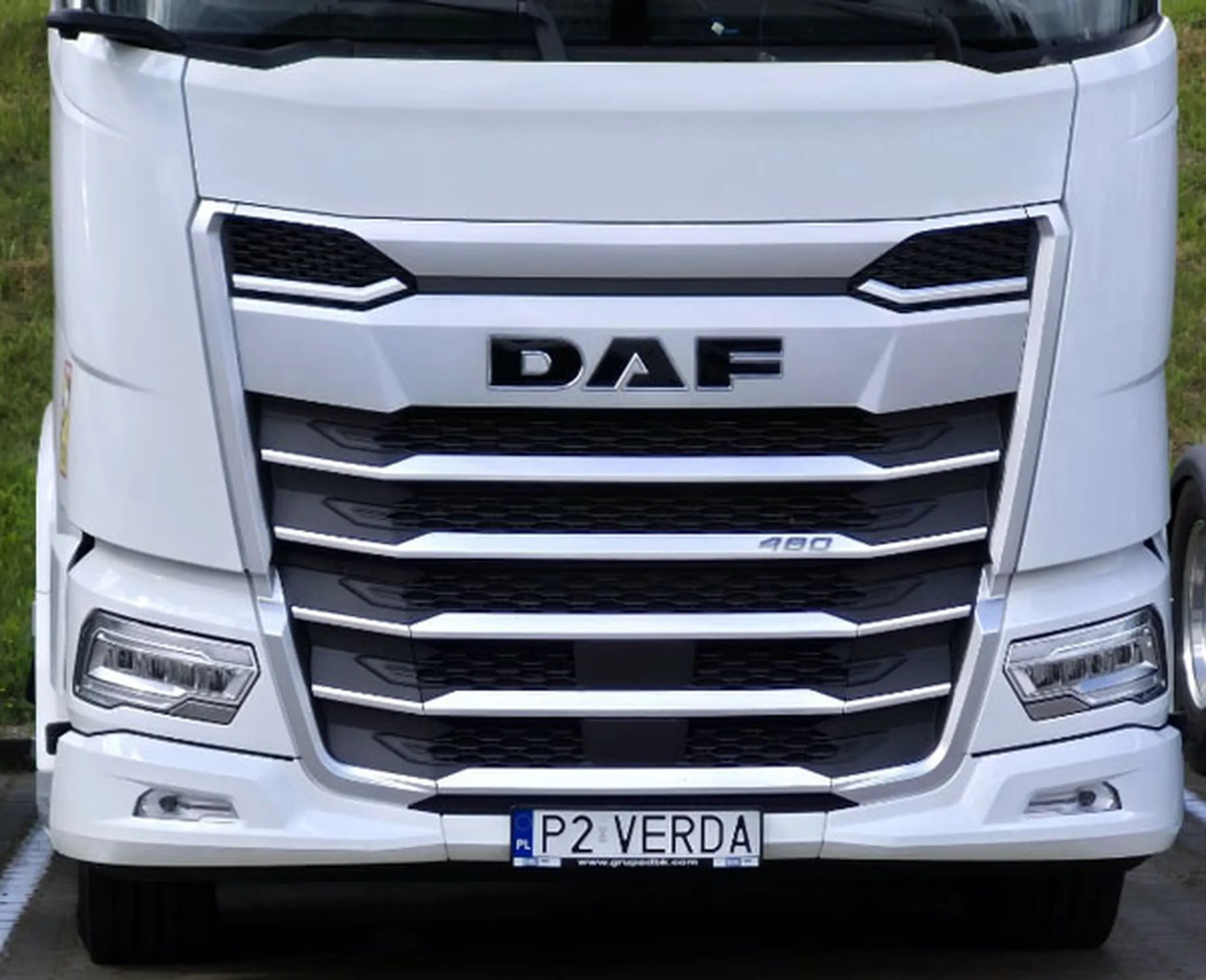 Fajny numer, blacha P2 VERDA