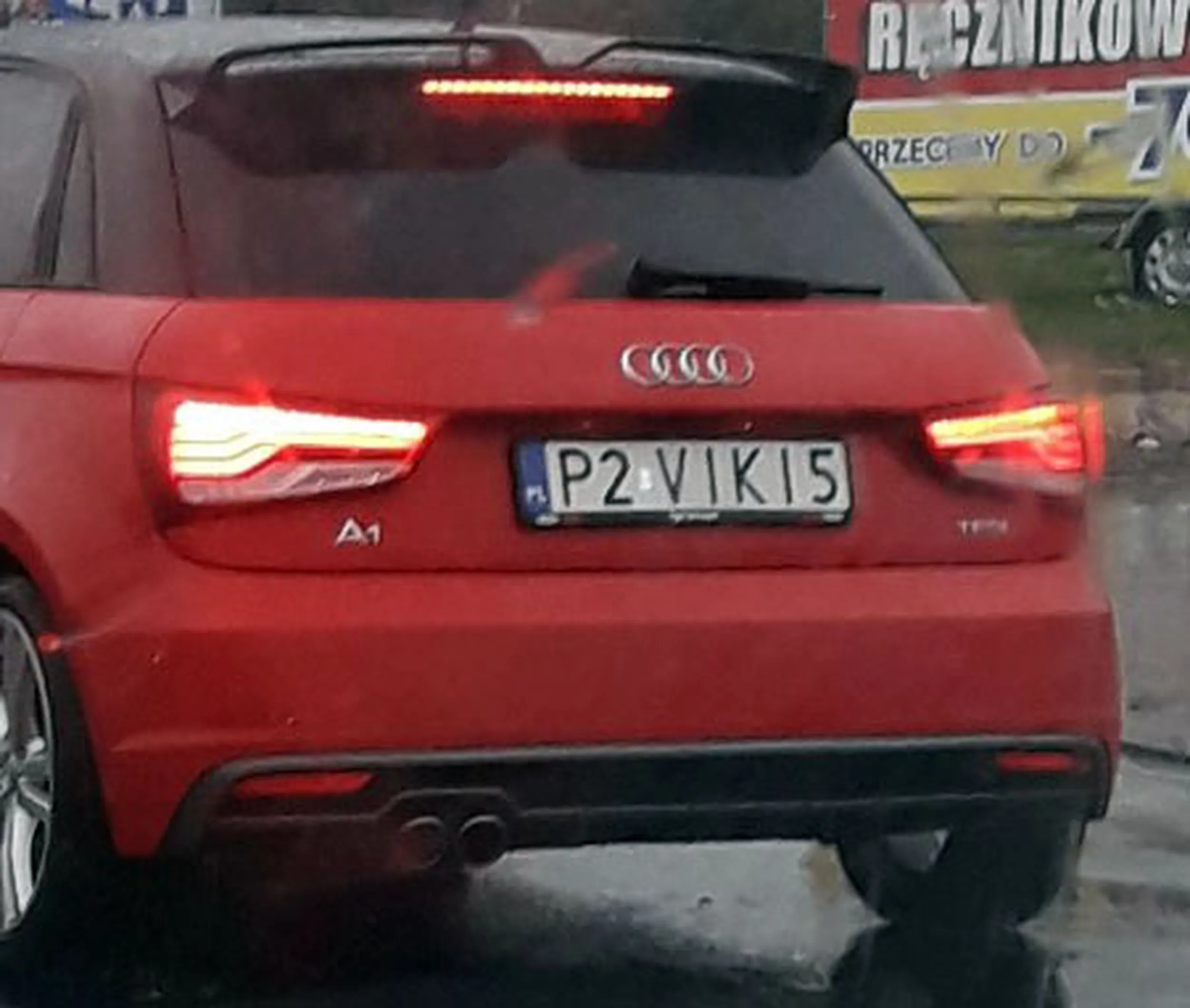 Fajny numer, blacha P2 VIKI5